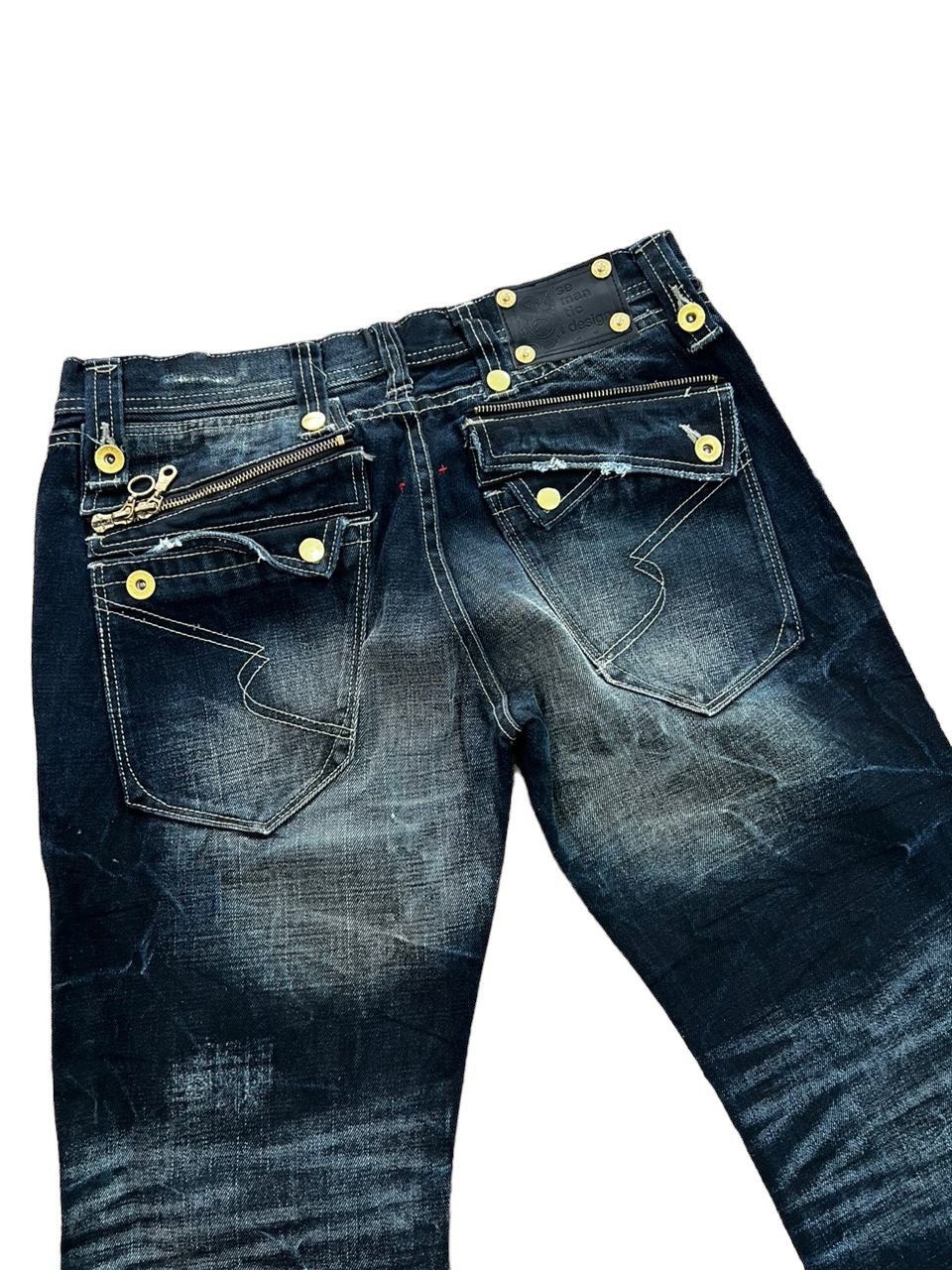 semanticdesign Semantic Design zipper Jeans Size US 32 / EU 48 - 6 Thumbnail