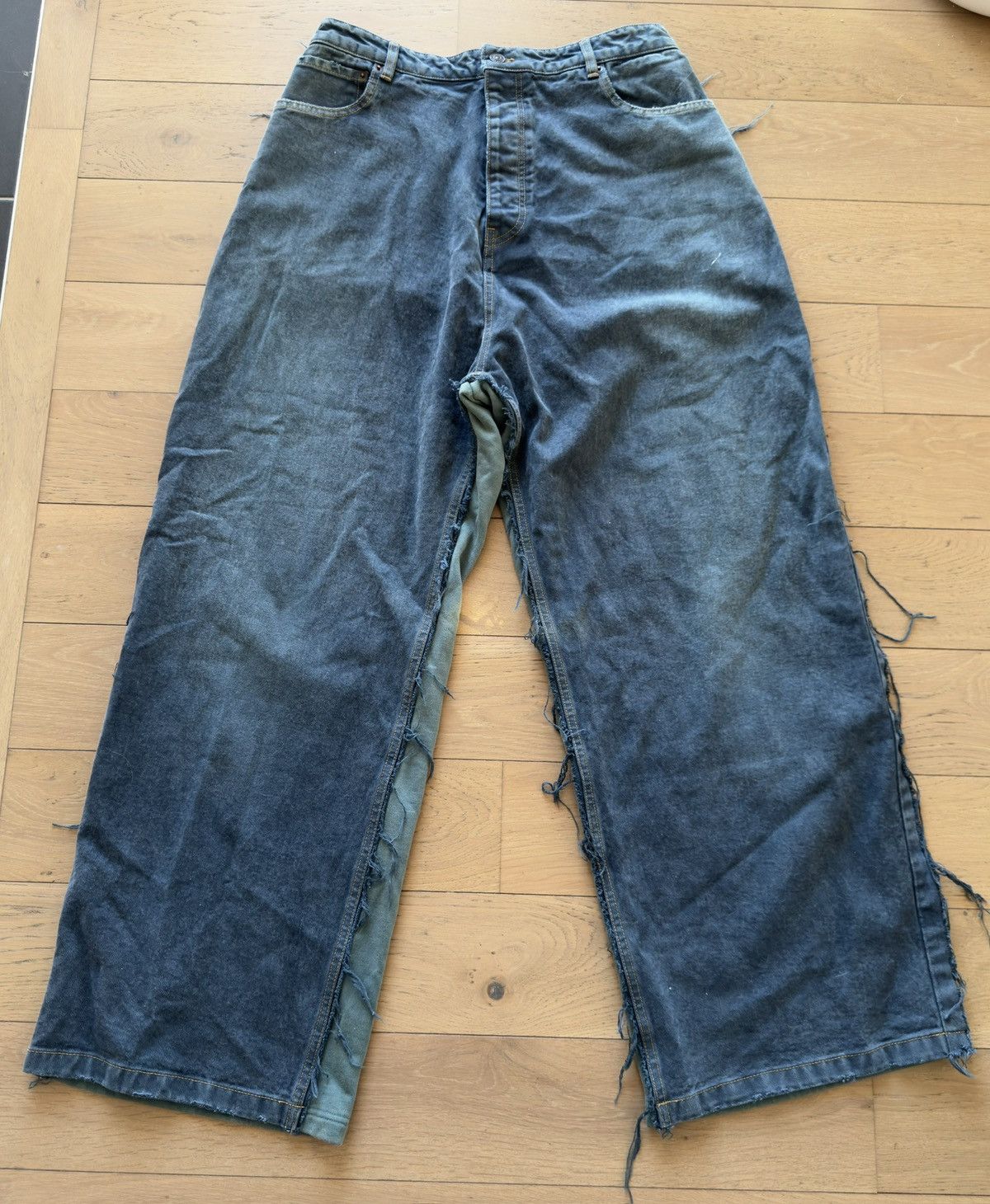 Balenciaga BALENCIAGA HYBRID SWEETPANTS DENIM Size US 33 - 1 Thumbnail