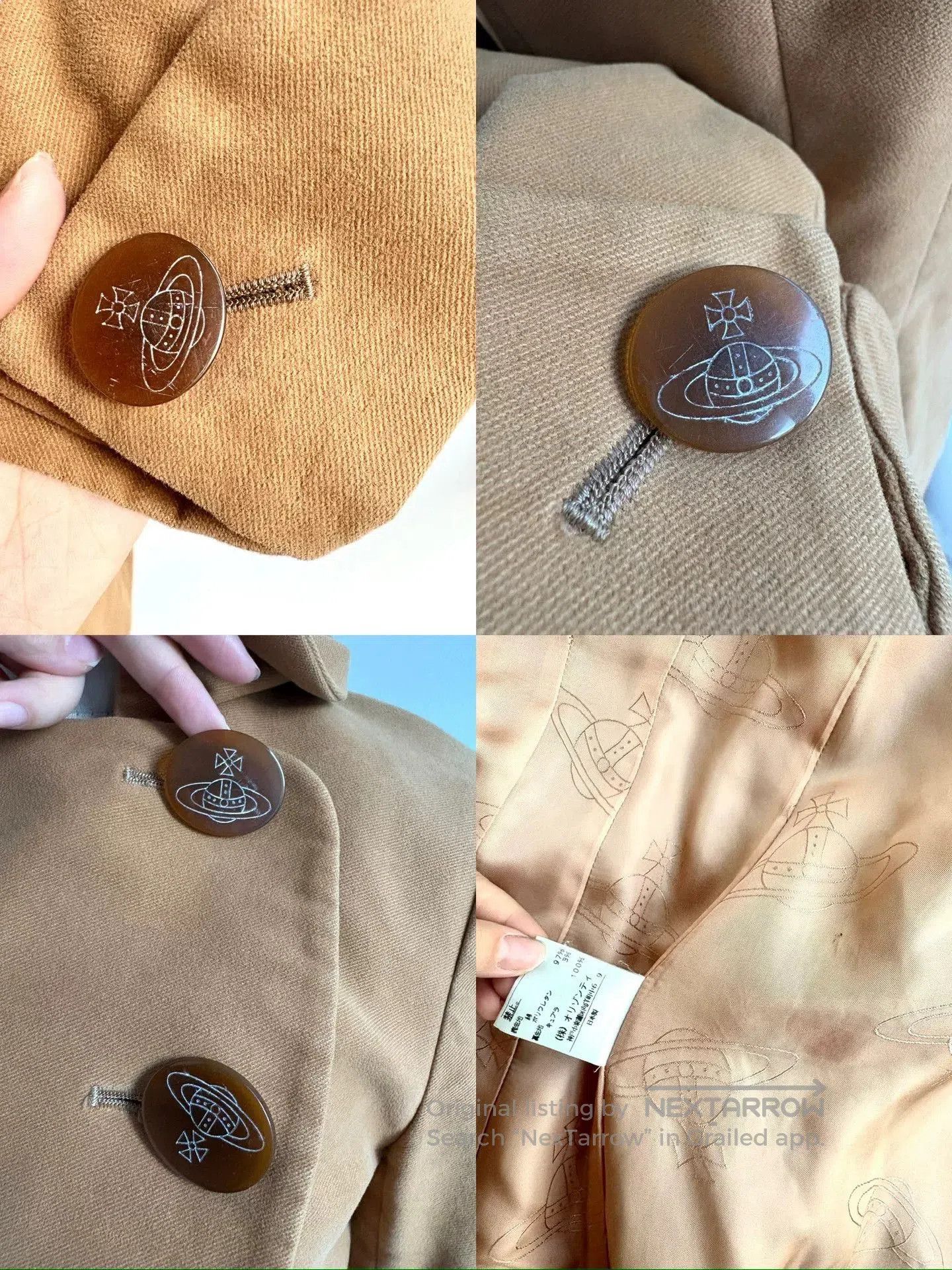 Vivienne Westwood vivienne westwood brown asymmetric button coat. Size S / US 4 / IT 40 - 6 Thumbnail