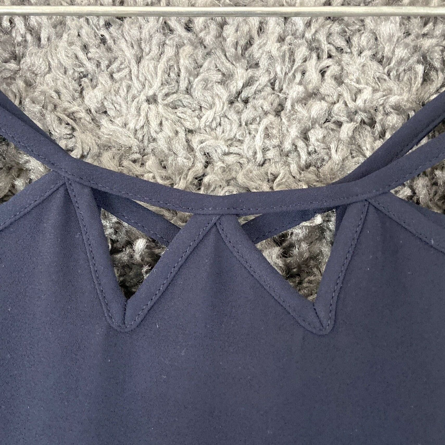 Banana Republic Banana Republic Blouse Women Size S Short Sleeve Blue Sheer Womens Size S / US 4 / IT 40 - 5 Thumbnail