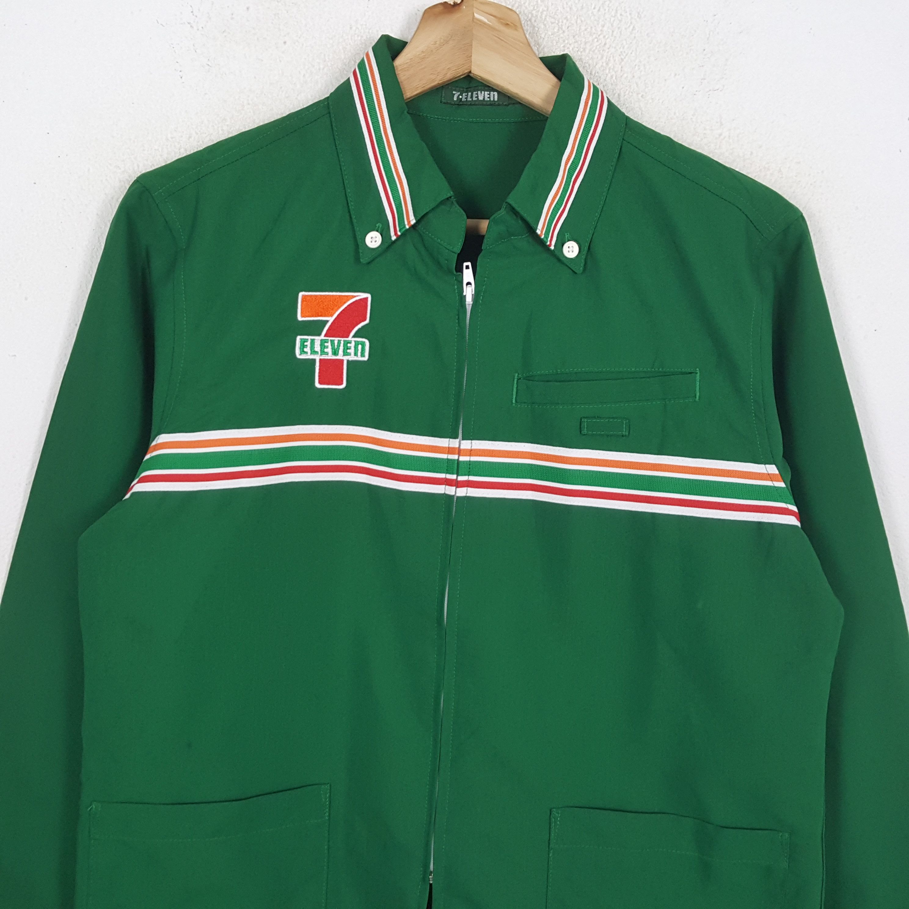 Vintage 7 ELEVEn Japanese Working Uniform Shirt Jacket