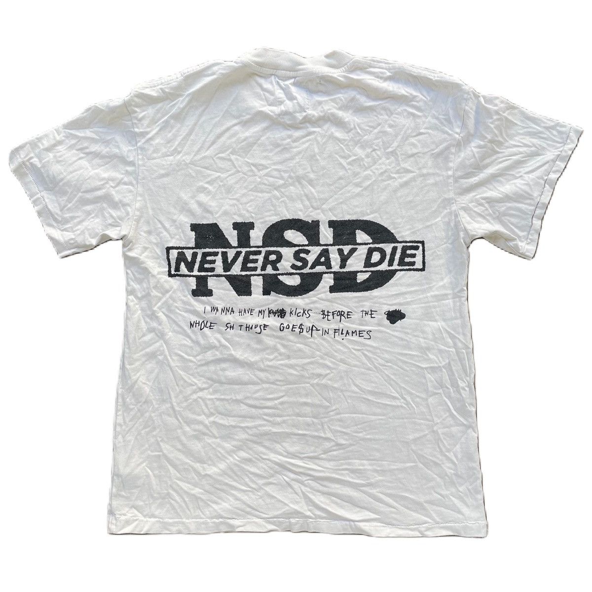 Designer × For Those Who Sin For Those Who Sin x Terry Urban Never Say Die Shirt Size L Size US L / EU 52-54 / 3 - 7 Thumbnail