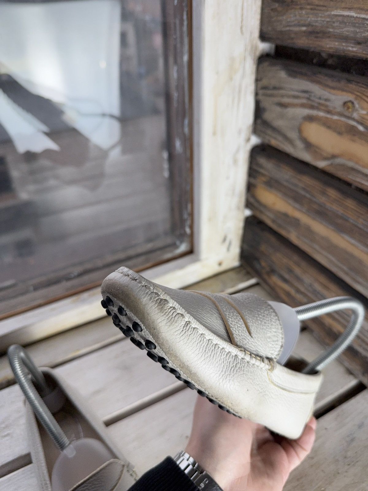Tod's Tod’s Gommino Pebble Leather Driving Loafers Wmns US6.5 Size US 6.5 / IT 36.5 - 17 Thumbnail