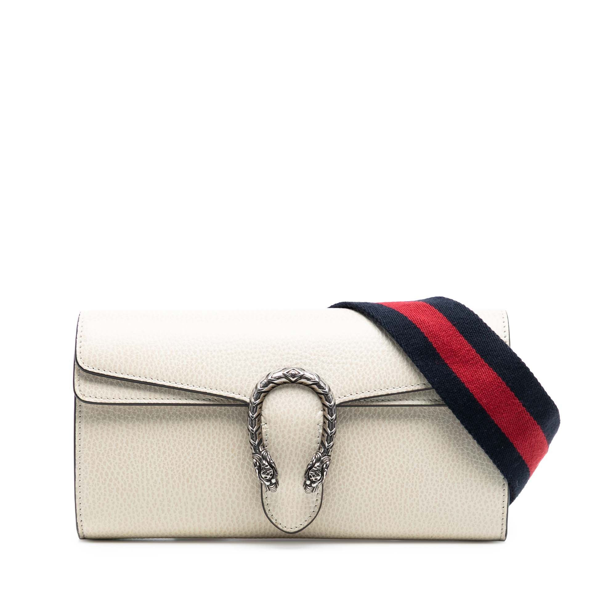 Gucci Small Leather Dionysus Web Crossbody Size ONE SIZE - 1 Thumbnail