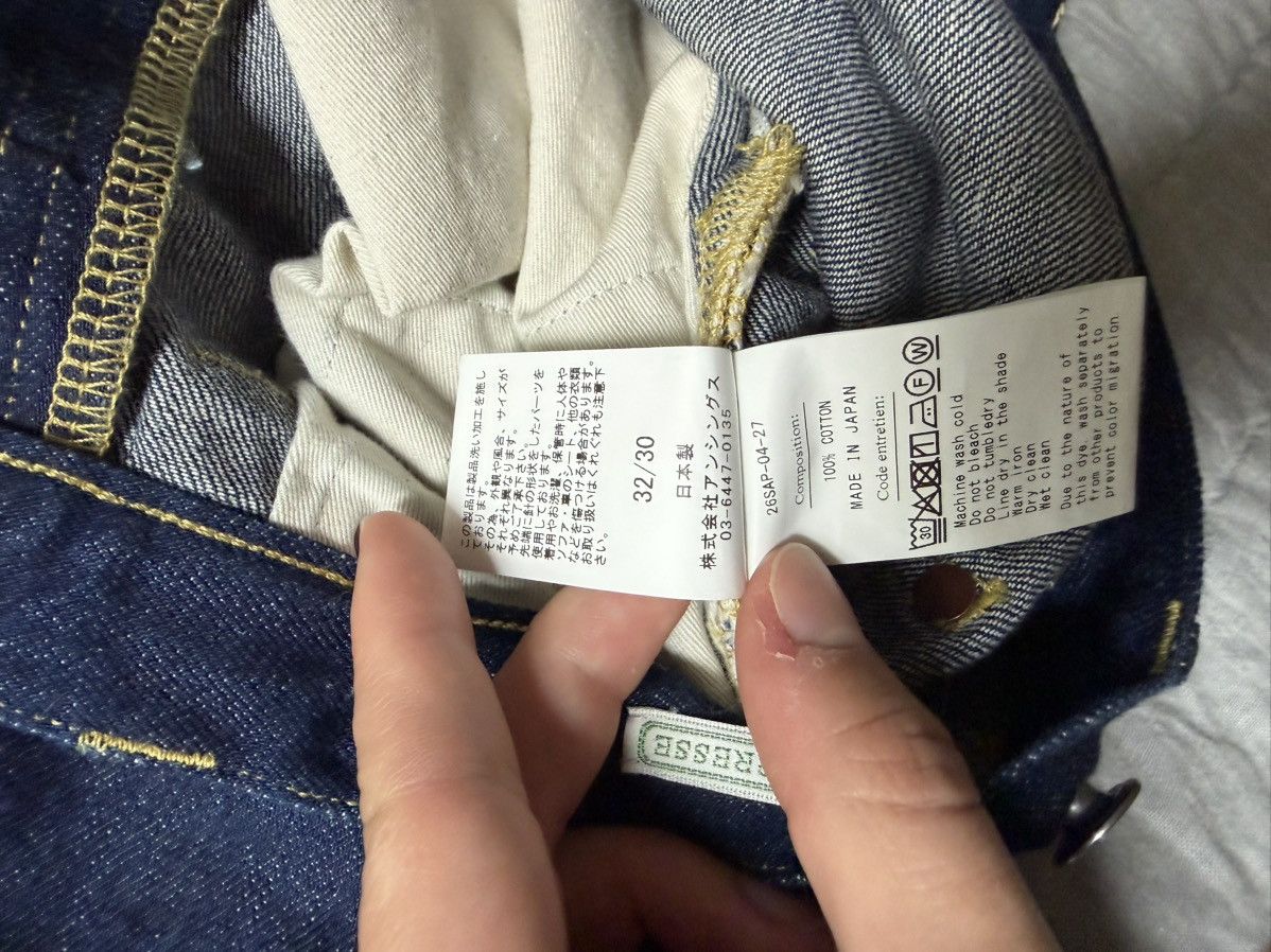 A.PRESSE A.Presse no.22 washed wide denim pants Size US 32 / EU 48 - 11 Thumbnail