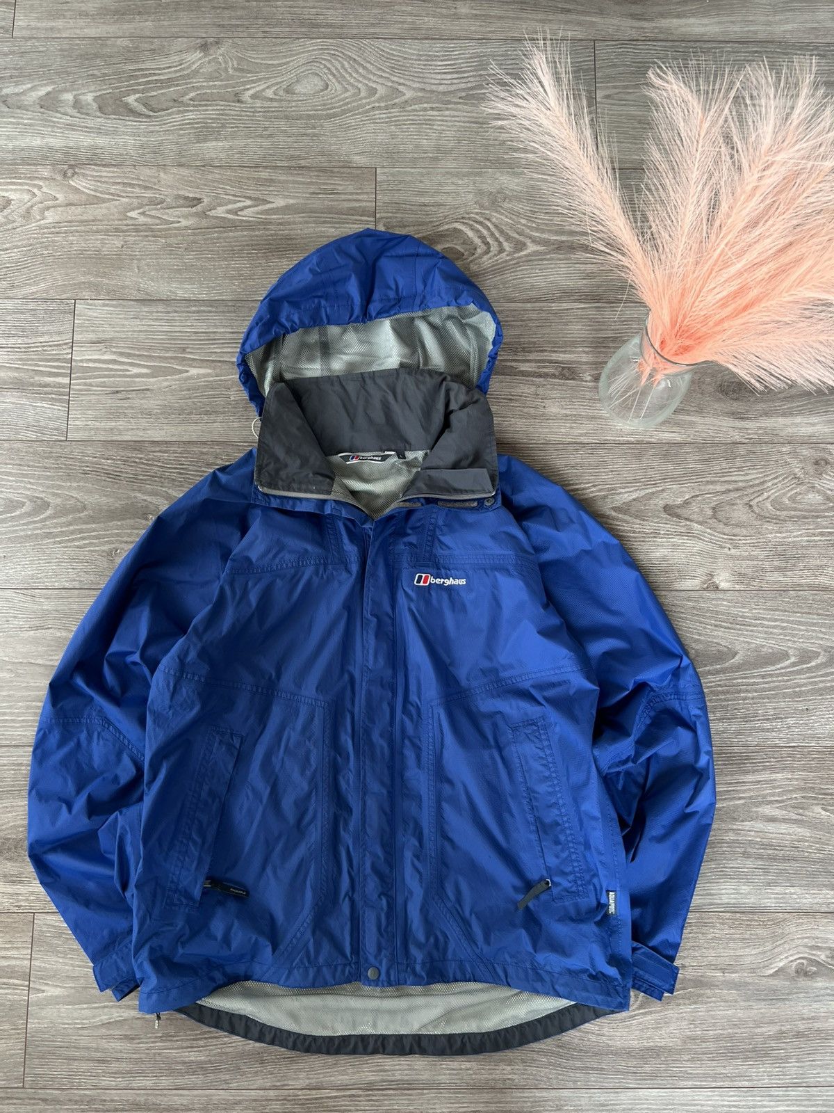 Berghaus × Goretex Berghaus Packable Gore Tex Waterproof Shell Gorpcore Jacket Size US L / EU 52-54 / 3 - 1 Thumbnail