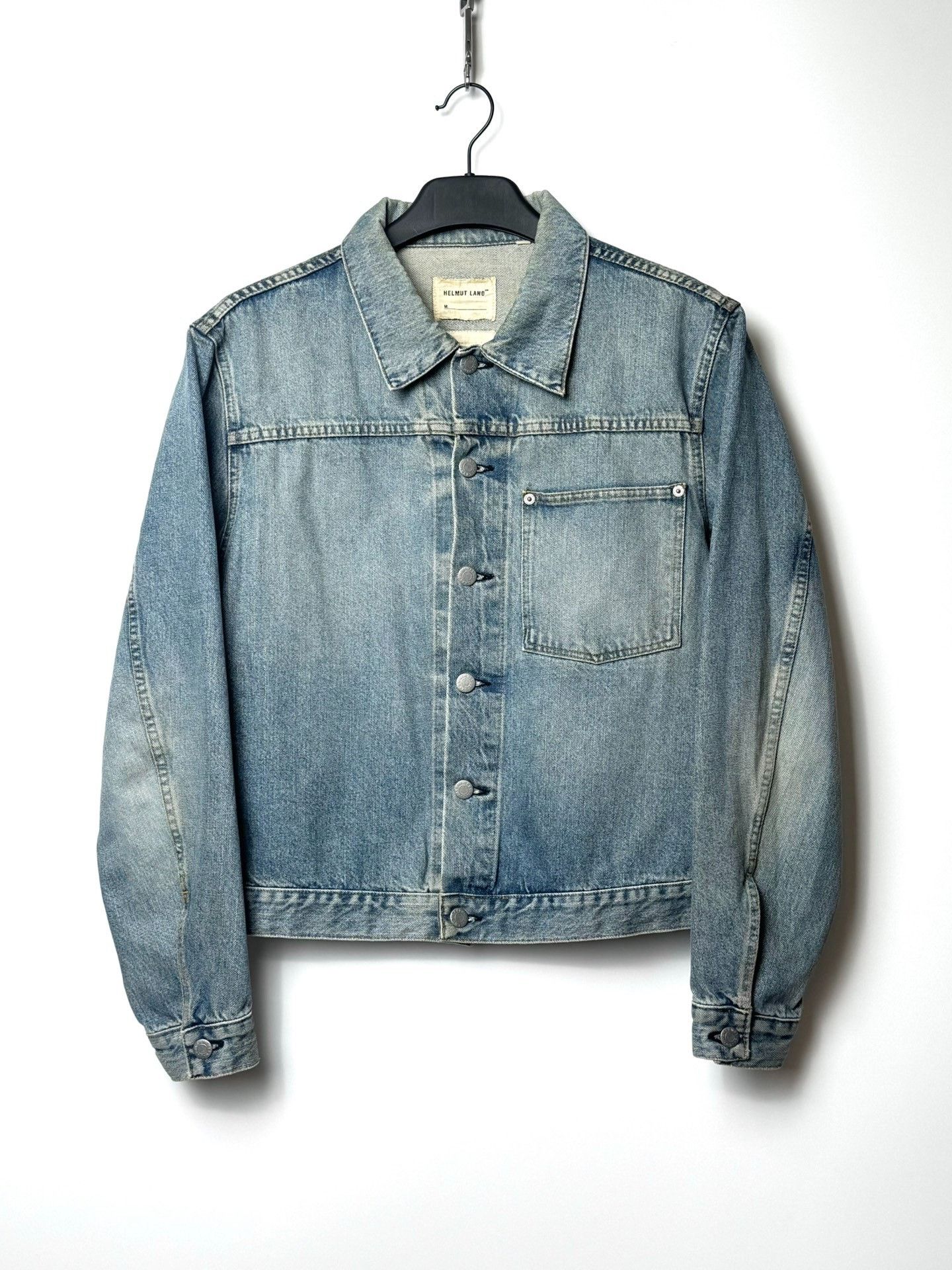 Helmut Lang Helmut Lang 1999 Single Pocket Denim Jacket Size US M / EU 48-50 / 2 - 1 Thumbnail