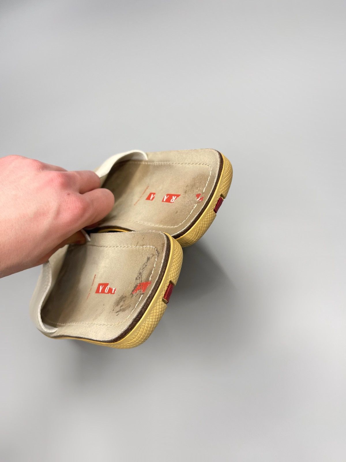 Prada Prada Leather Sandals Slide Size US 6.5 / IT 36.5 - 8 Thumbnail