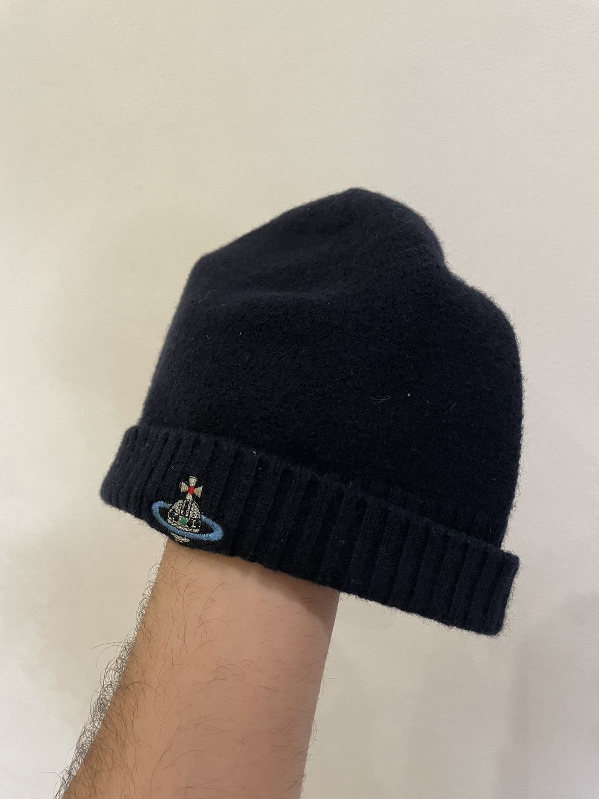Vivienne Westwood Vivienne Westwood Orb Beanie Hat Size ONE SIZE - 8 Thumbnail