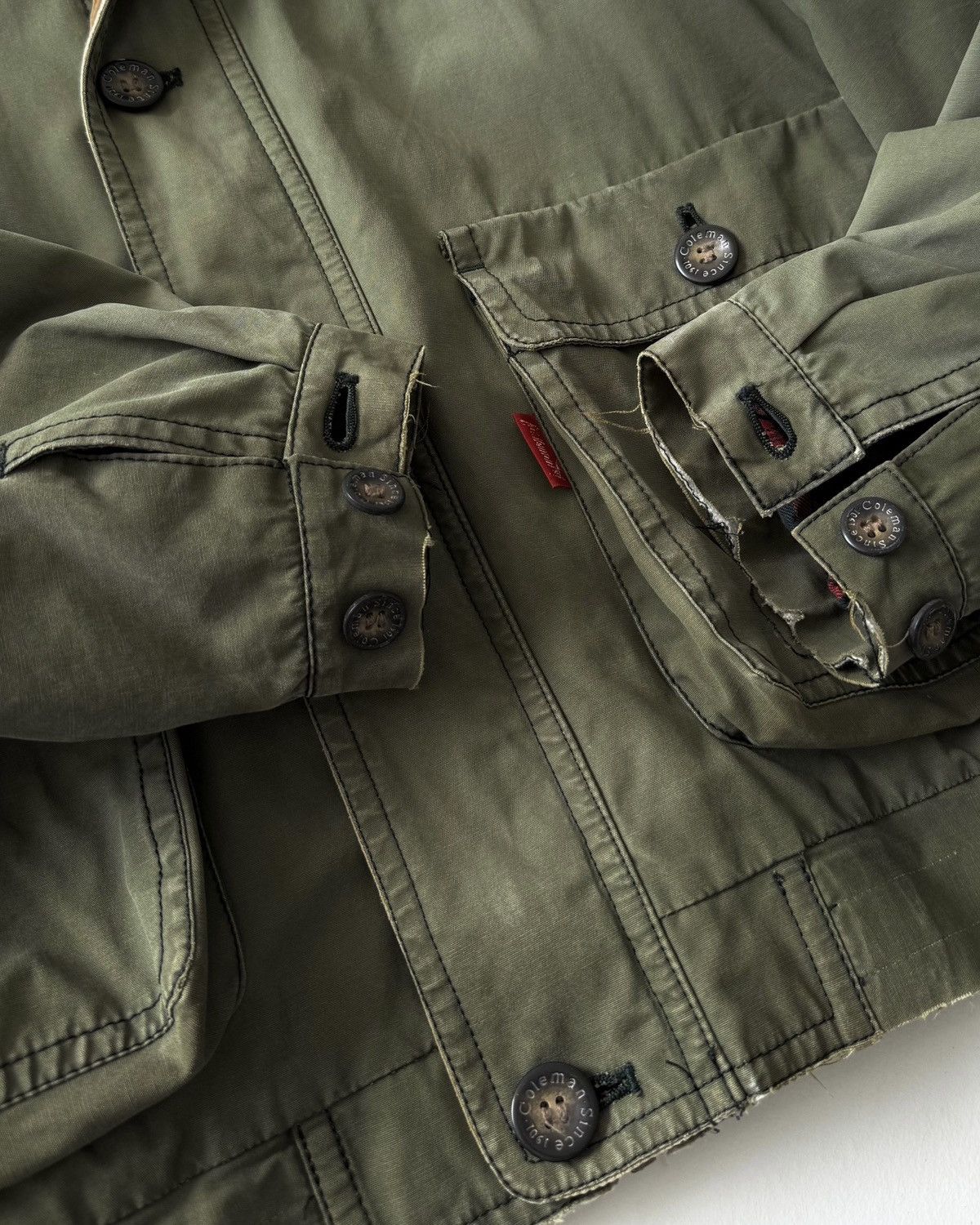 Coleman VINTAGE 90s COLEMAN HUNTING JACKET Size US L / EU 52-54 / 3 - 6 Thumbnail
