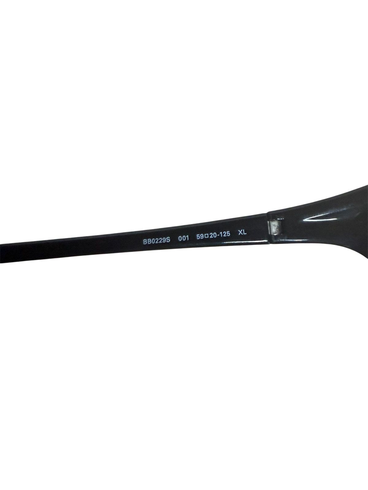 Balenciaga Balenciaga Bat Rectangle Sunglasses black Size ONE SIZE - 6 Thumbnail