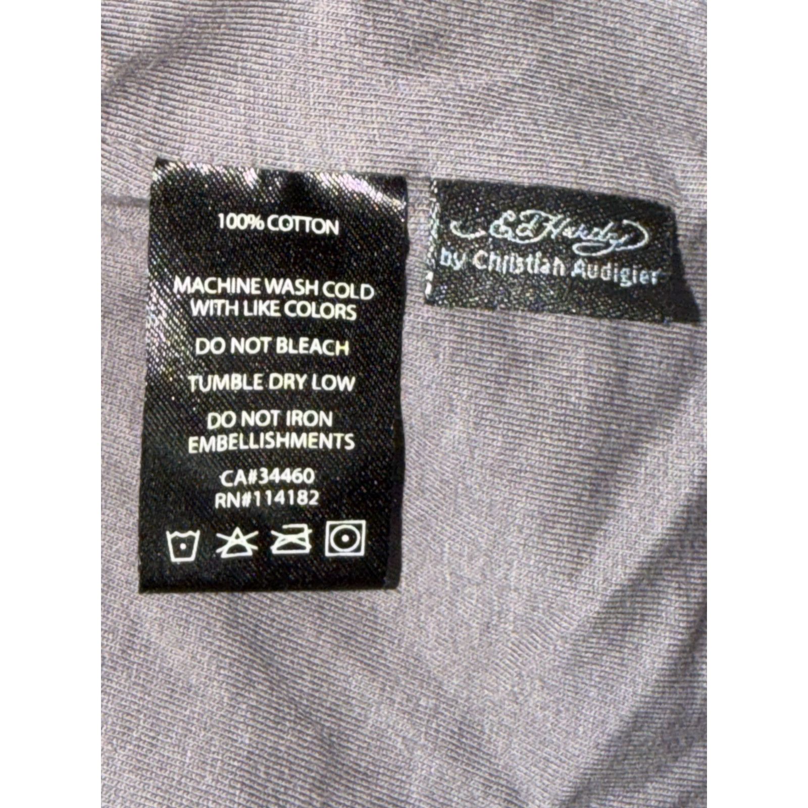 Ed Hardy Ed Hardy Jacket Men Size Large Black Tiger Love Kills Slowly Size US L / EU 52-54 / 3 - 5 Thumbnail