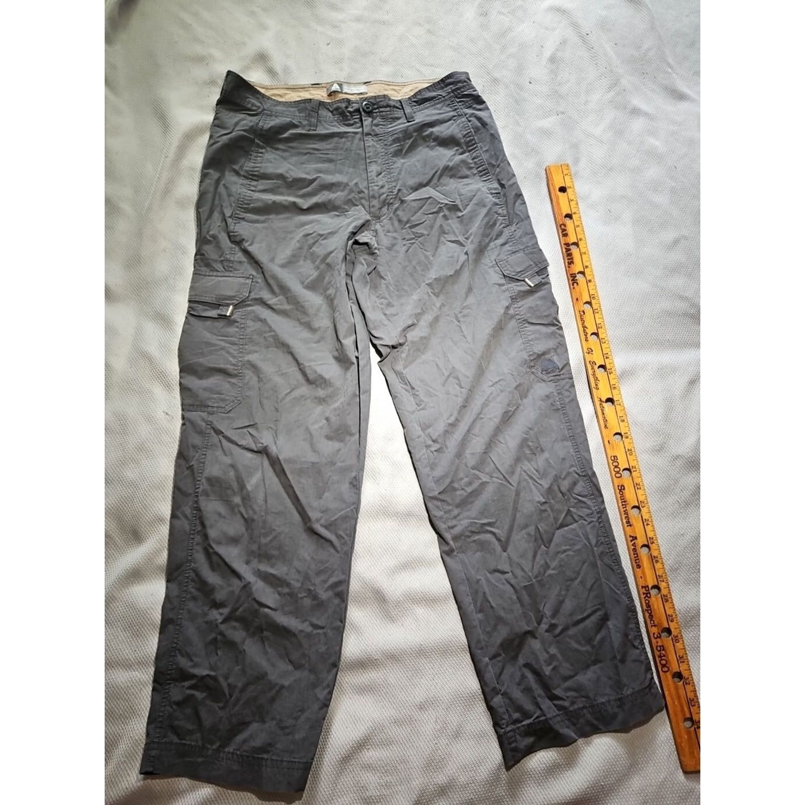 Nike ACG VINTAGE Nike ACG Pants Mens 34 Gray Wide-Leg Cargo Utility Hiking Shirt? Size US 34 / EU 50 - 2 Thumbnail