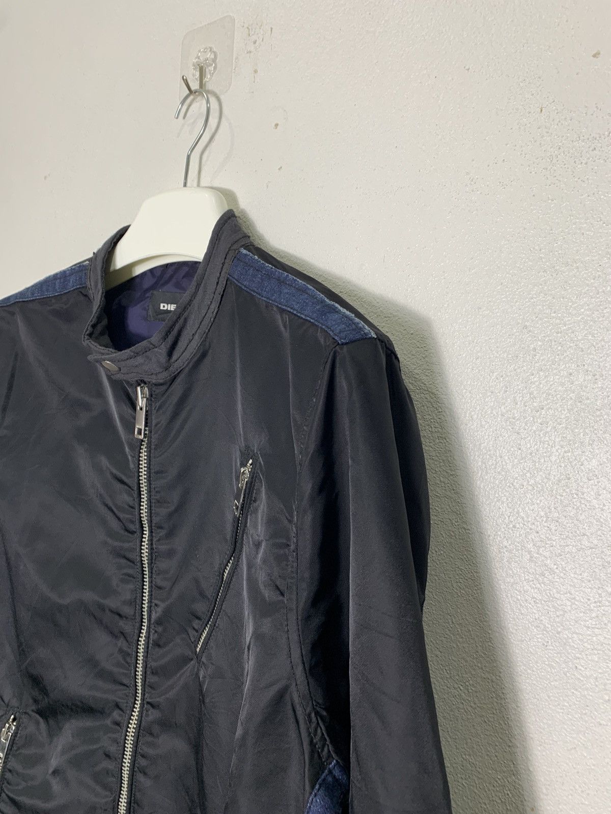Diesel 2000’s Diesel Biker jacket nylon Size US M / EU 48-50 / 2 - 10 Thumbnail