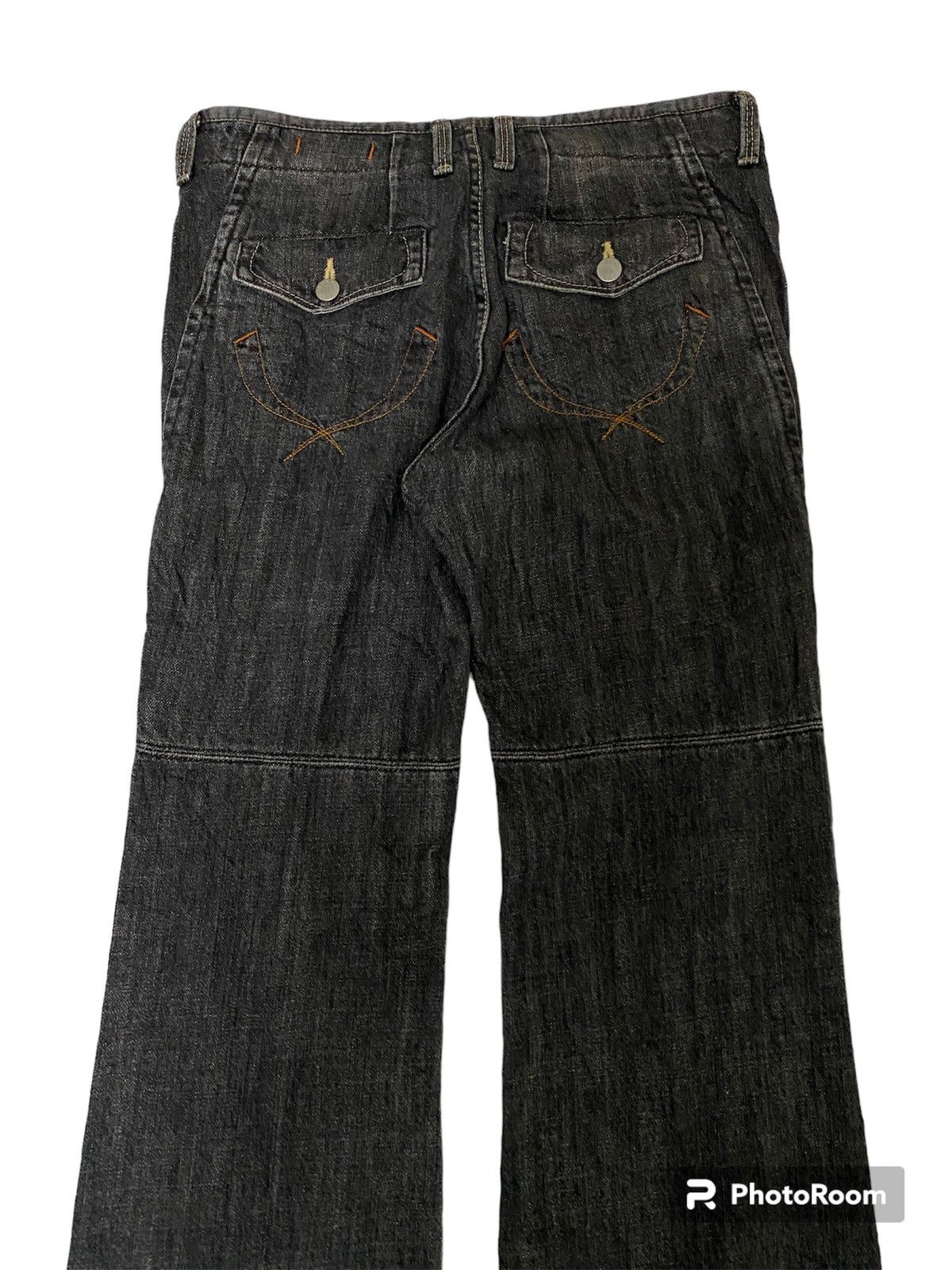 If Six Was Nine Sweet Camel Japan Flared Jeans Size 30" / US 8 / IT 44 - 6 Thumbnail