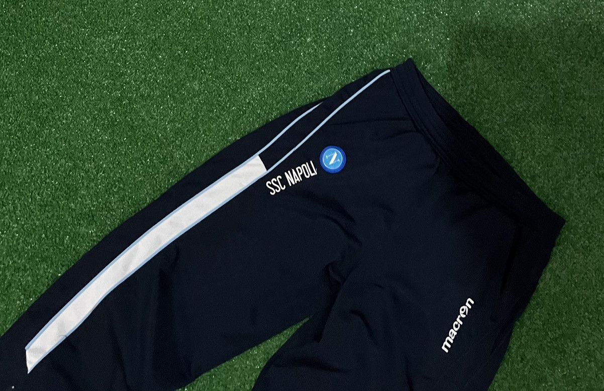 Macron Napoli Macron 2012 training trackpants Size US 28 / EU 44 - 2 Thumbnail