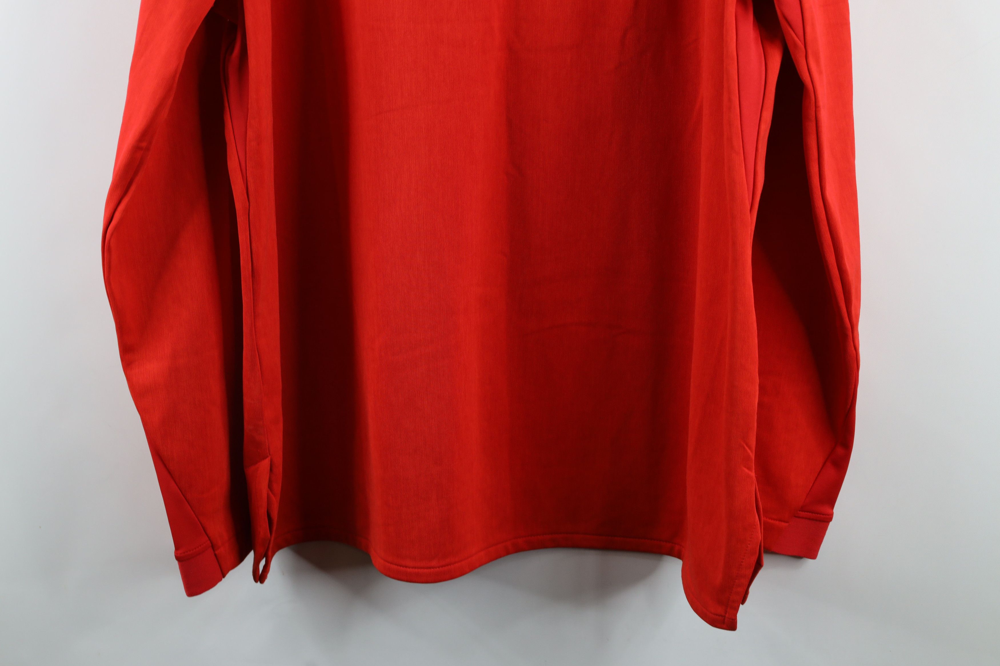 Nike × Vintage Nike Ohio State University Half Zip Pullover Sweater Red Size US XL / EU 56 / 4 - 14 Thumbnail