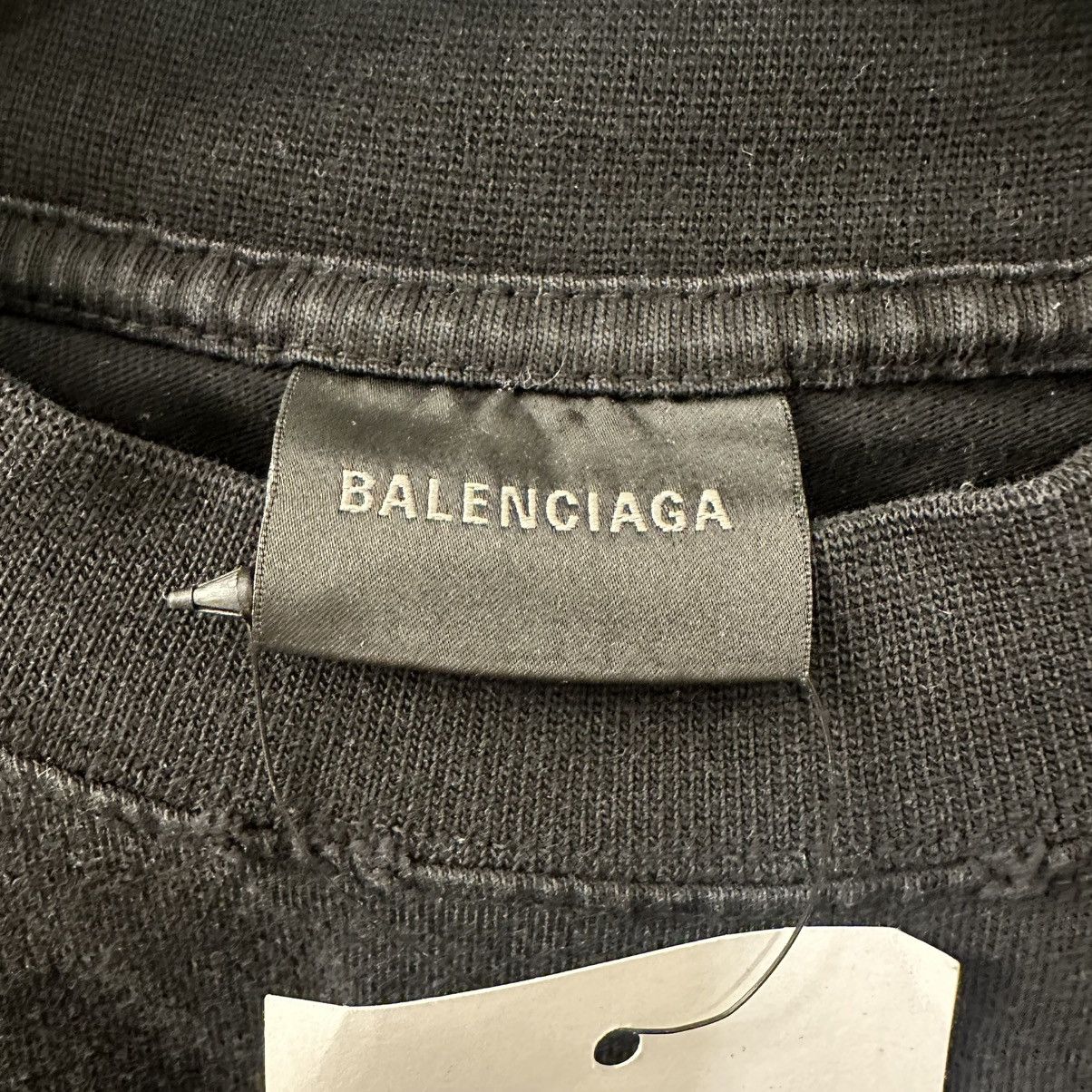 Balenciaga NEW Be Different Embroidered Logo BB T Shirt Size US XS / EU 42 / 0 - 4 Thumbnail