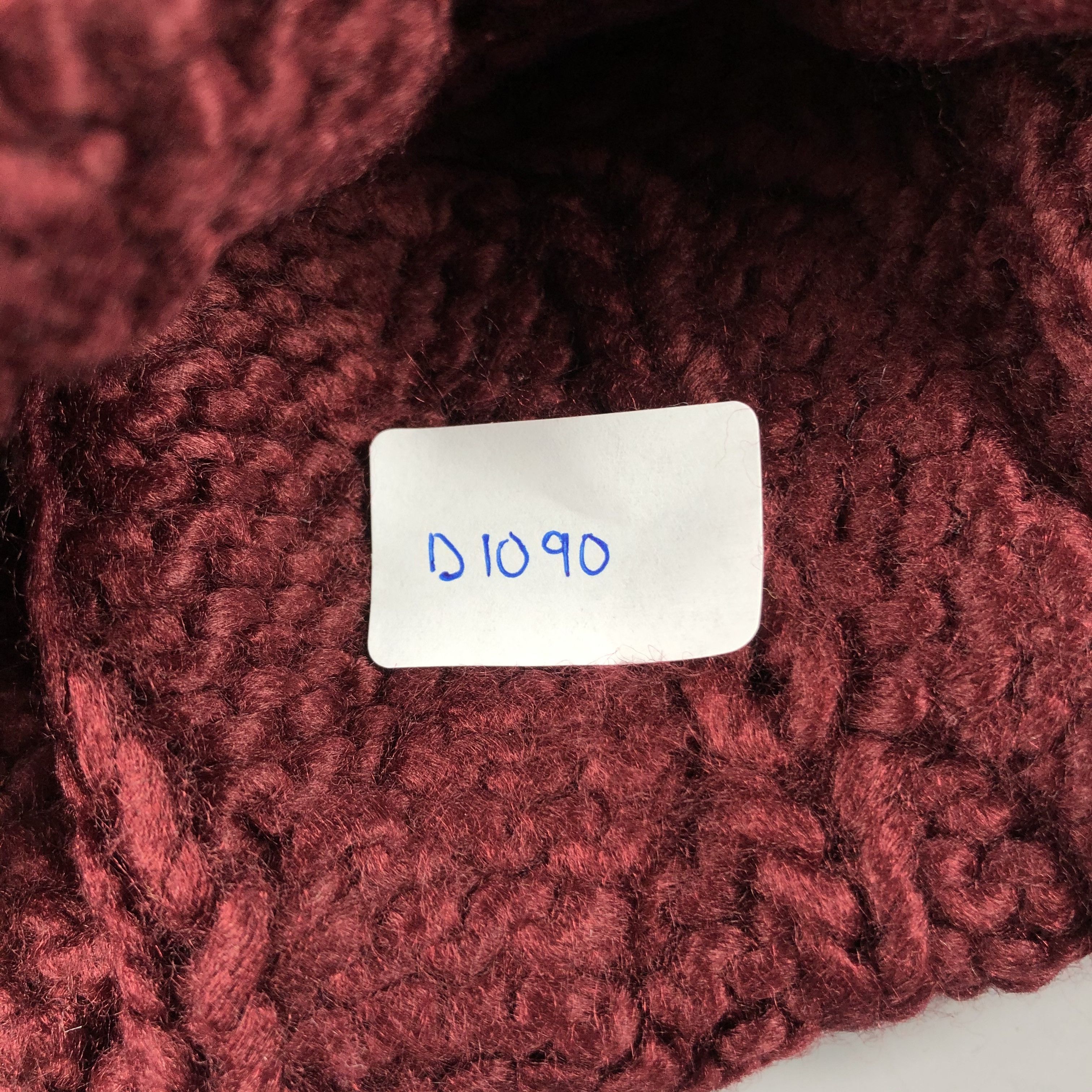 Japanese Brand × Vintage Ichiyon Plus Aran Isle PomPom Beanie Hat Snow Cap -D1090 Size ONE SIZE - 5 Thumbnail