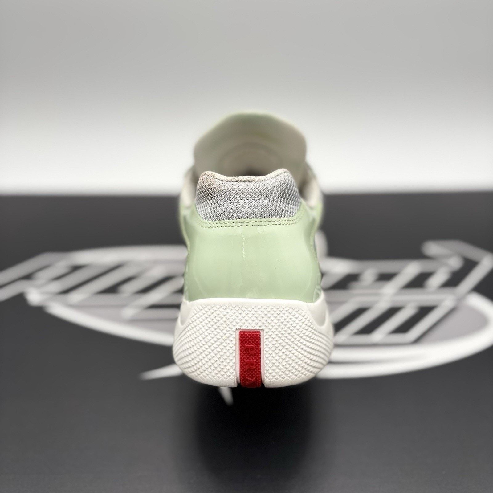 Prada Prada Americas Cup ' White Mint Silver ' | GREAT CONDITION! Size US 9 / EU 42 - 3 Thumbnail
