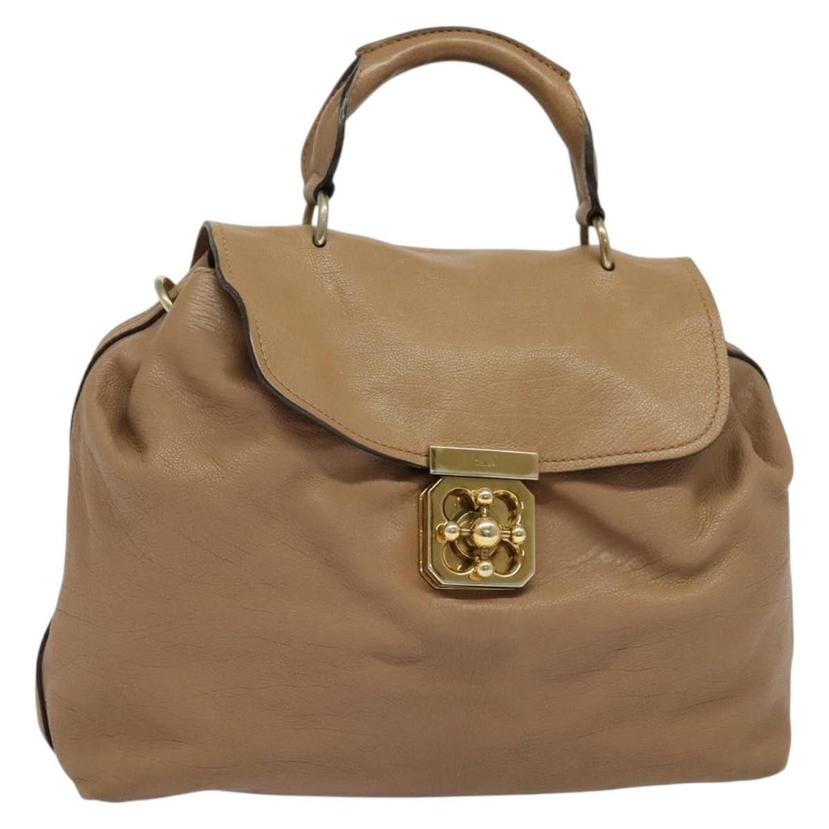 Chloe Chloe Elsie Convertible Satchel Leather Size ONE SIZE - 1 Thumbnail