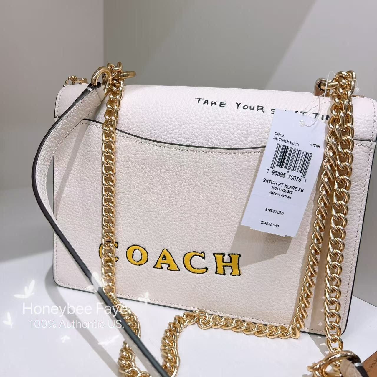 Coach Nwt Coach Klare Crossbody Bag With Sketch Print CAK15 Size ONE SIZE - 7 Thumbnail
