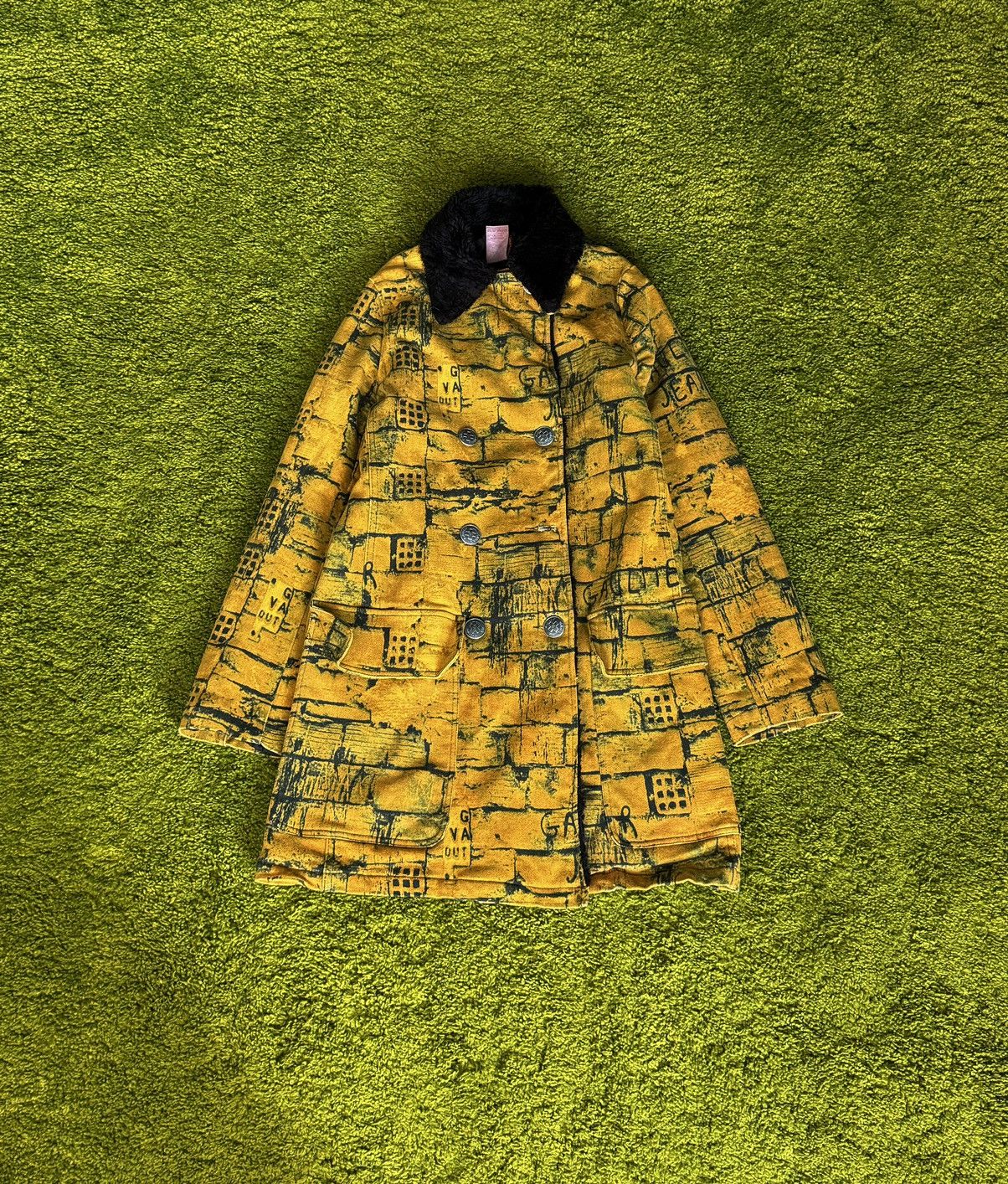 Jean Paul Gaultier × Vintage Jean Paul Gaultier F/W 1997 archive fight racism denim coat Size S / US 4 / IT 40 - 1 Thumbnail