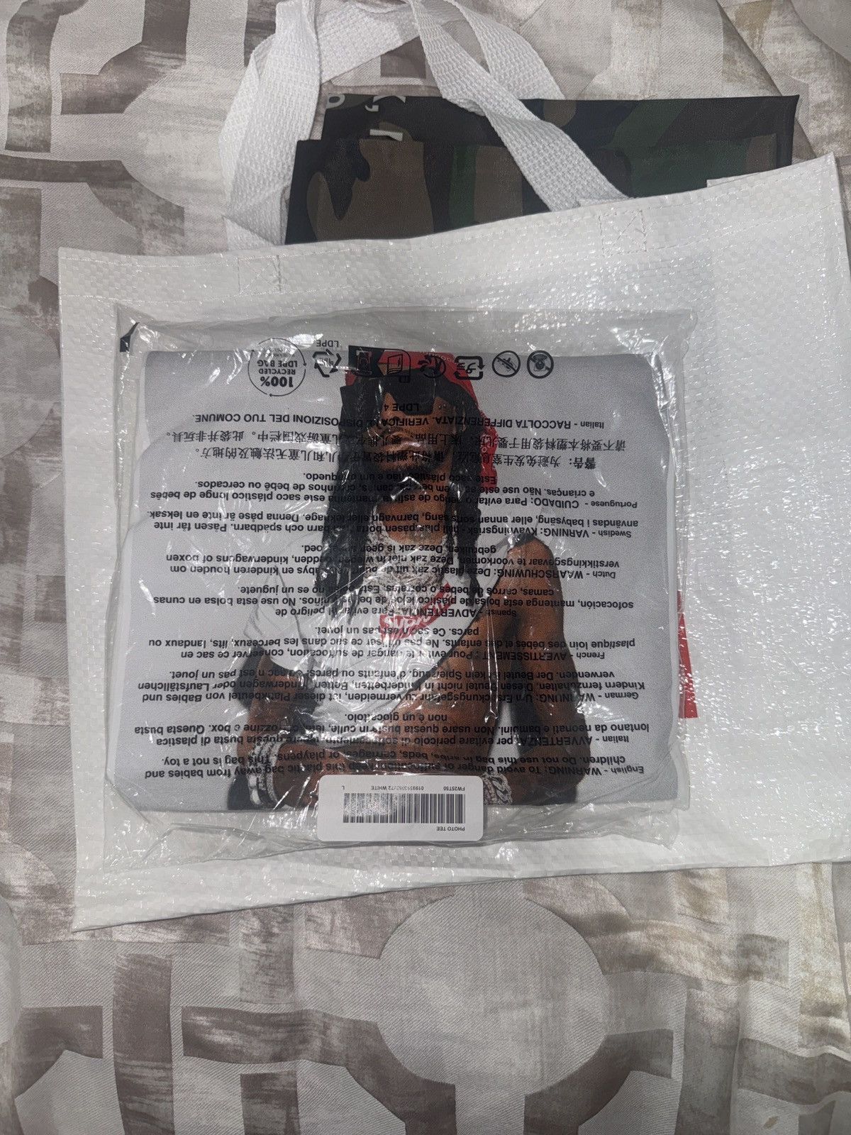Supreme Playboi Carti Tee White