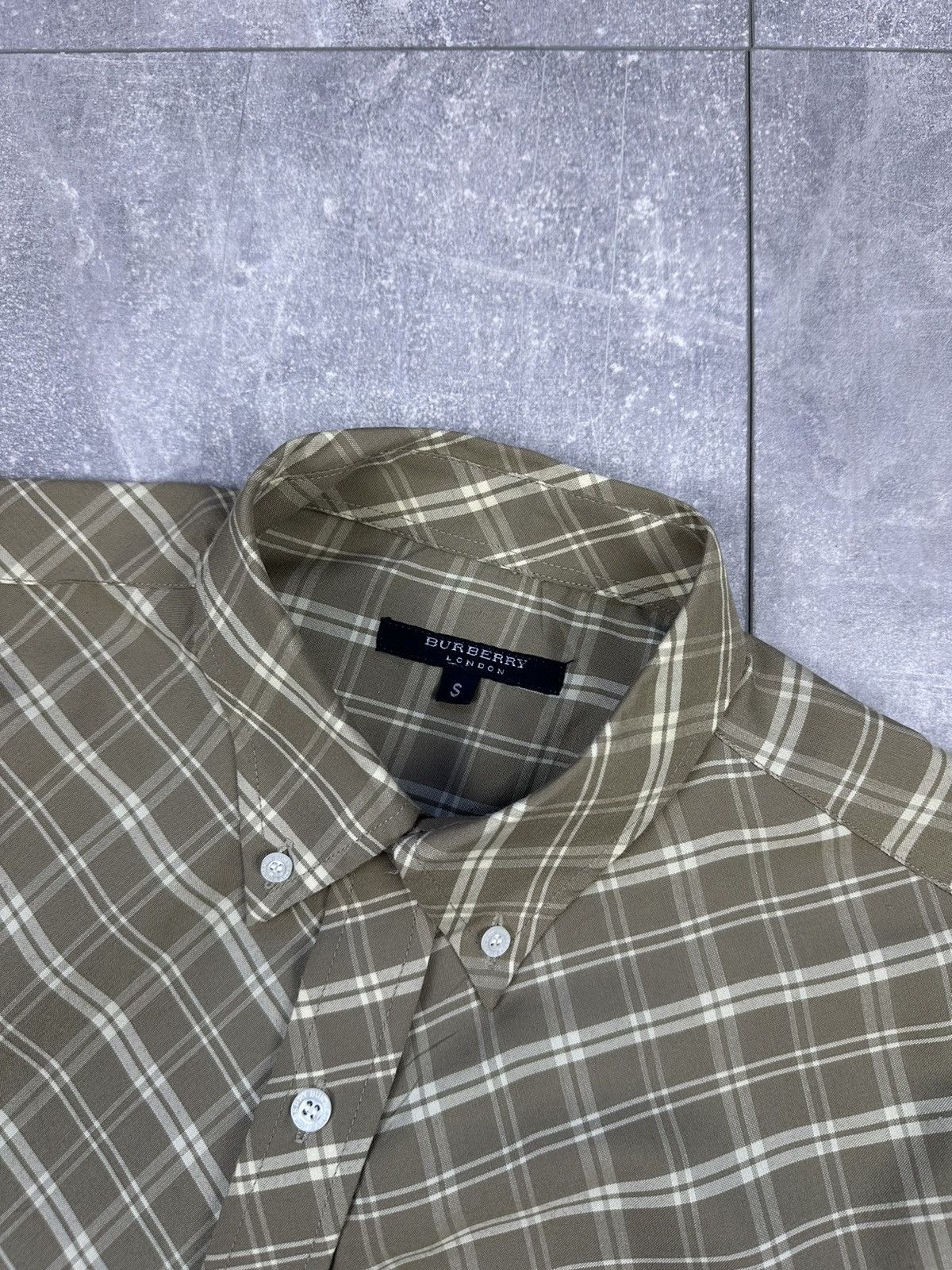 Burberry Burberry Vintage Rare Striped Shirts Button Up Size US S / EU 44-46 / 1 - 8 Thumbnail