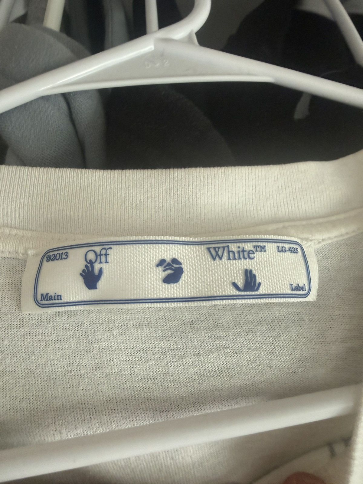 Off-White OFF-WHITEOff-White Peace Worldwide Over Tee 'White/Green' Size US S / EU 44-46 / 1 - 4 Thumbnail