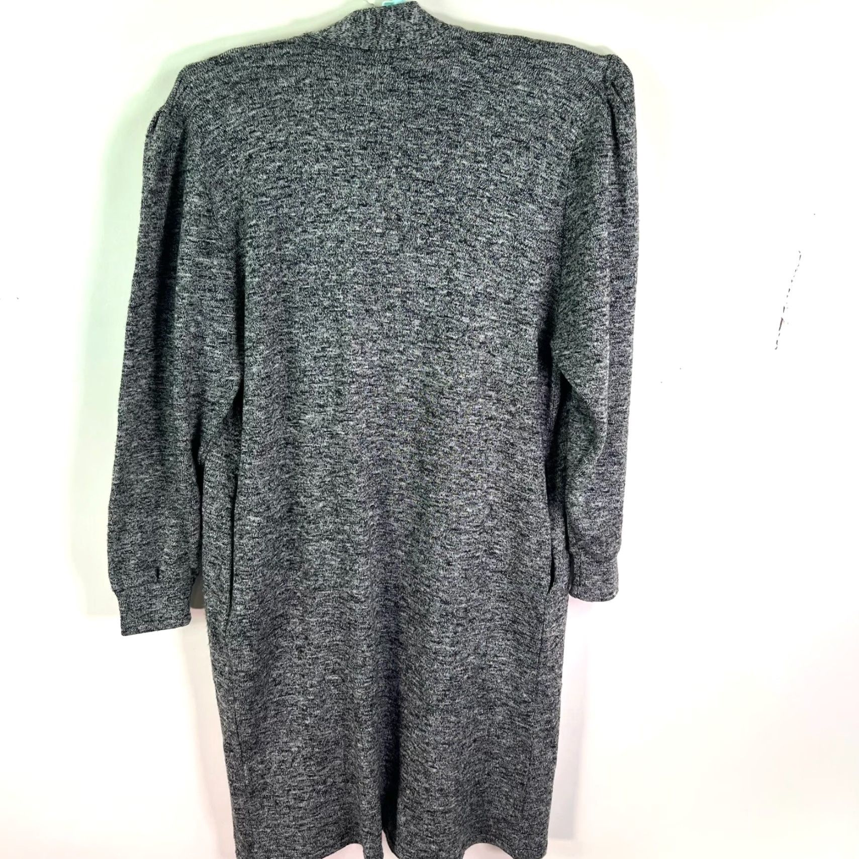 Vintage Mario's Open Front Floral Designer Cardigan Womens L Knit Size L / US 10 / IT 46 - 6 Thumbnail