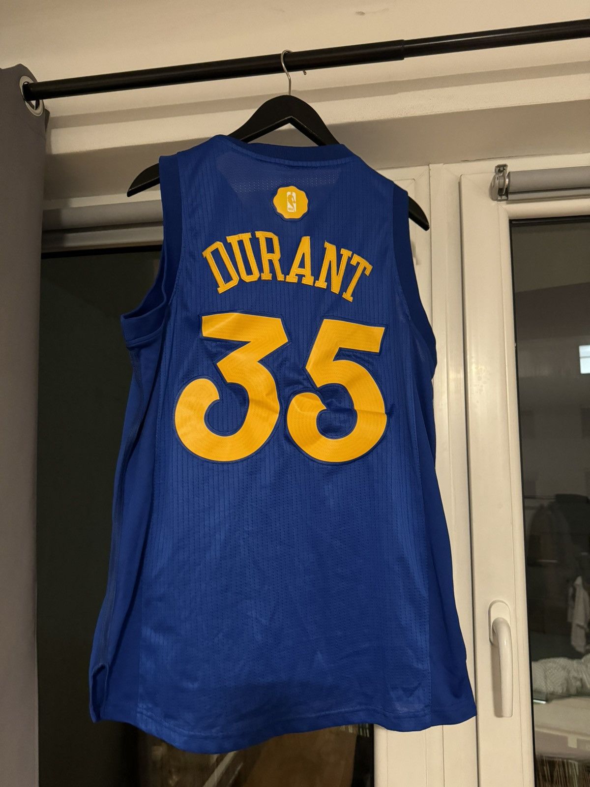 Adidas × NBA Rare Kevin Durant Golden State 2016 Christmas Game Jersey Size US S / EU 44-46 / 1 - 2 Thumbnail