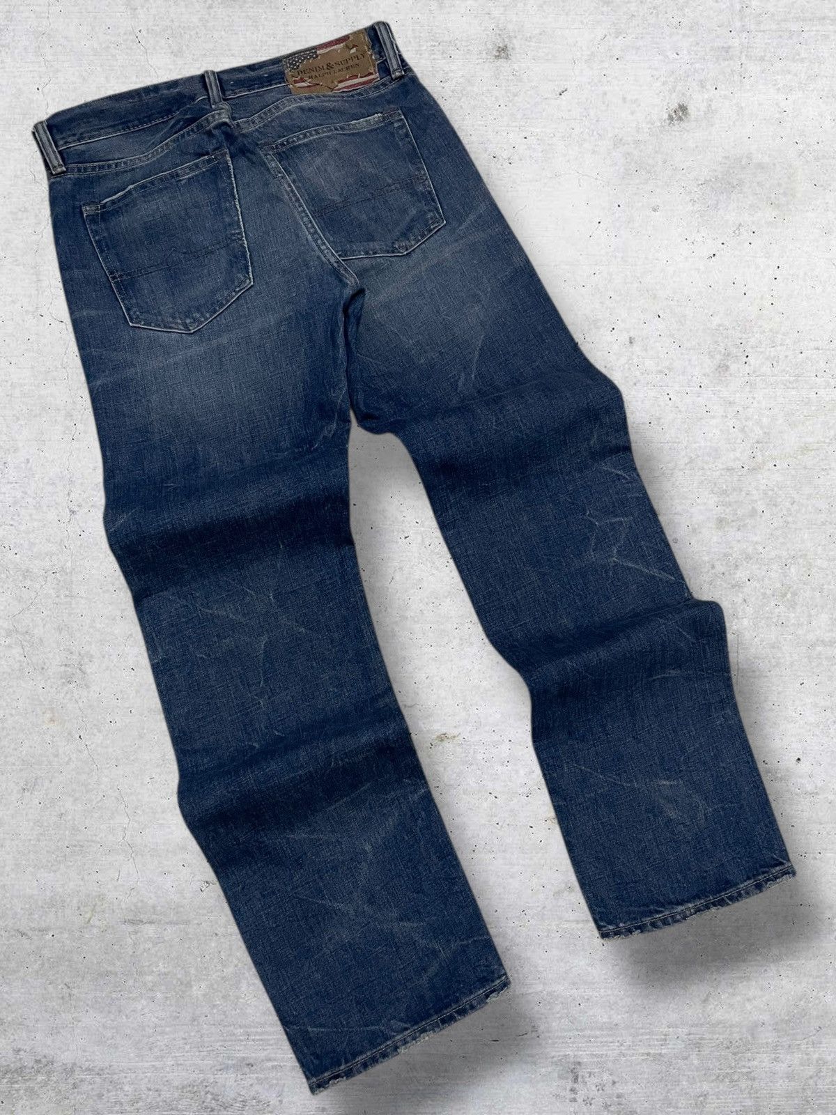 Polo Ralph Lauren VINTAGE RALPH LAURENT OG CLASSIC DISTRESSED REGULAR DENIM Size US 32 / EU 48 - 10 Thumbnail