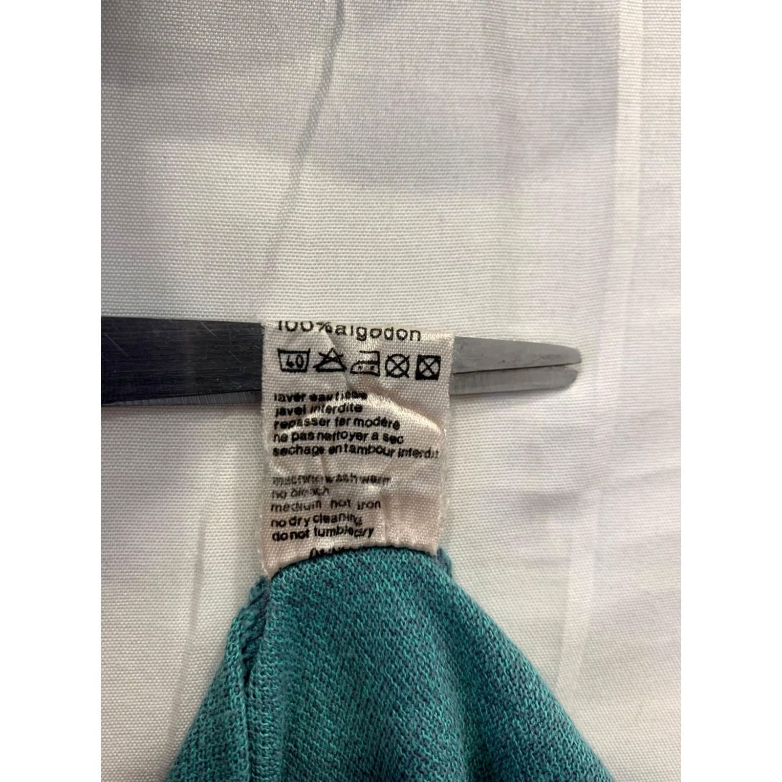Lacoste VTG Lacoste Polo Shirt Made France Teal Heathered 80s XL Men Size US XL / EU 56 / 4 - 5 Thumbnail
