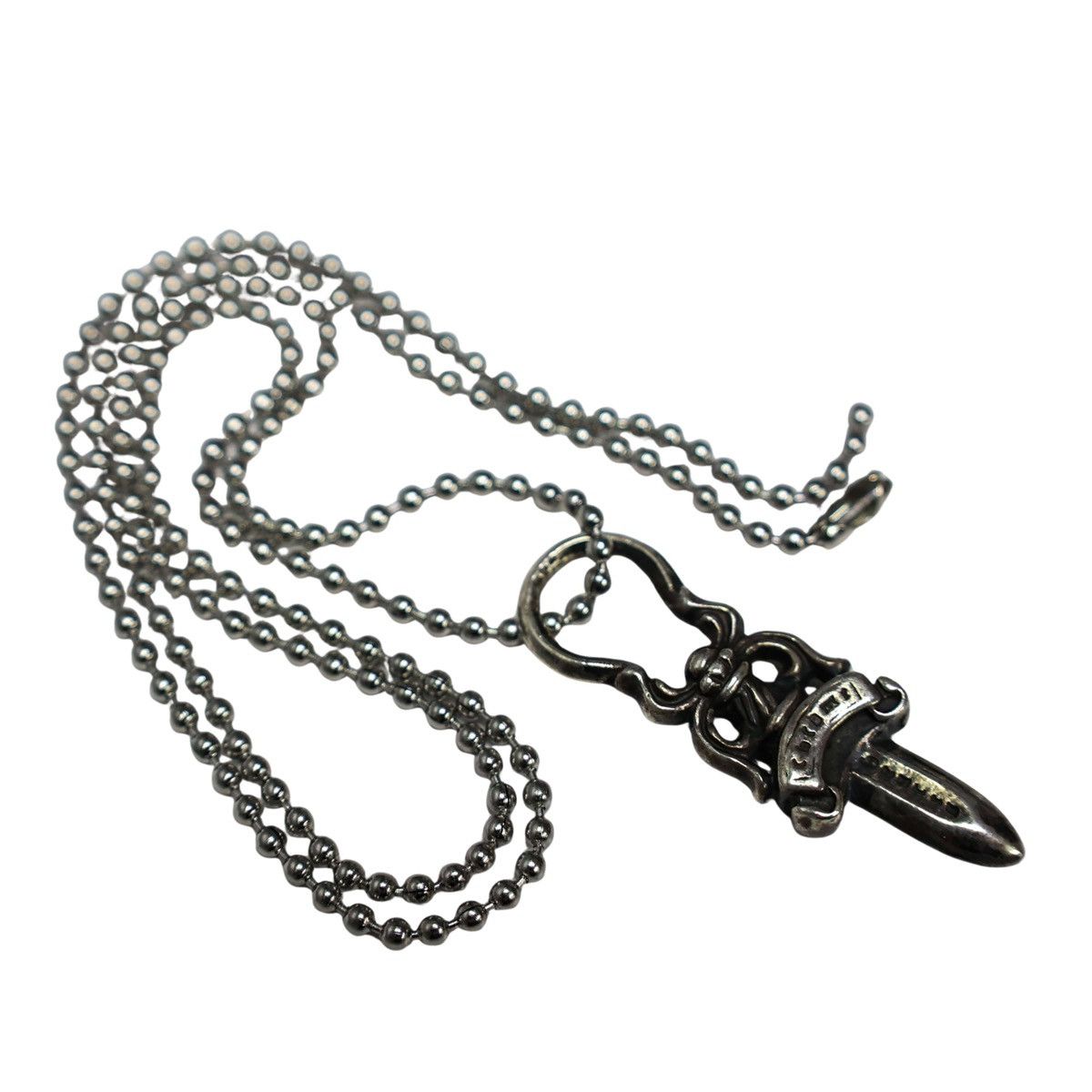 Chrome Hearts Chrome Hearts Dagger Zipper Pendant Ball Chain Necklace 925 Size ONE SIZE - 5 Thumbnail