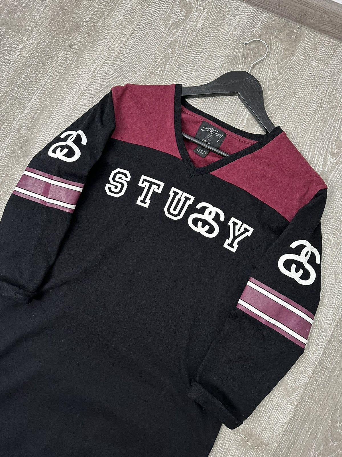 Stussy STUSSY Y2K Big Logo Long Sleeve T-Shirt Sweatshirt Tunic Size S / US 4 / IT 40 - 11 Thumbnail