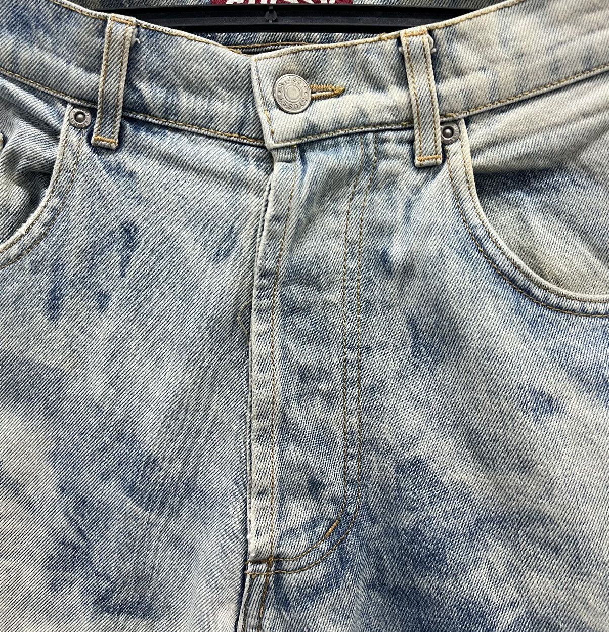 Stussy VINTAGE STUSSY MADE IN USA DENIM PANTS Size US 33 - 5 Thumbnail