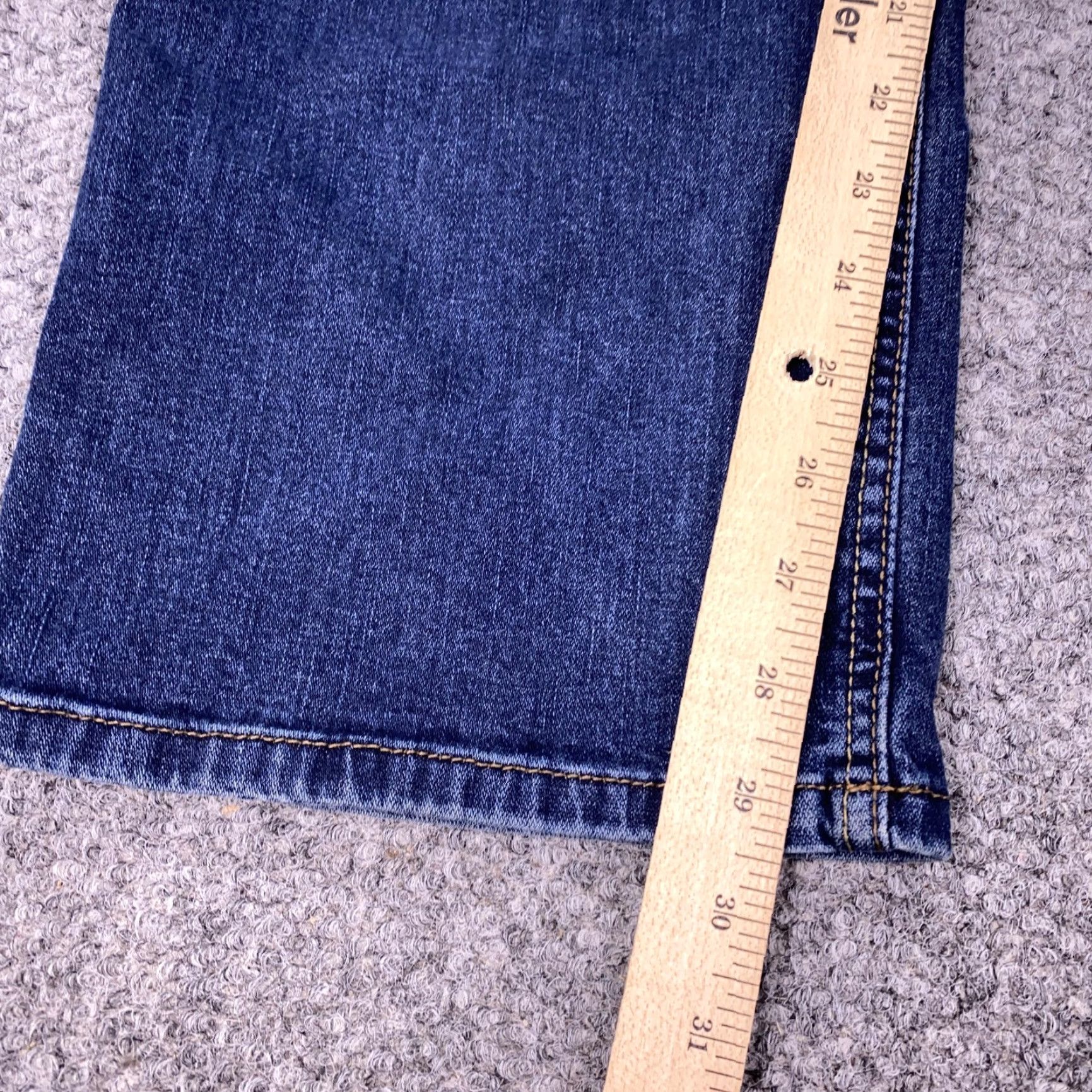 Wrangler Wrangler Jeans Mens 40x30 Blue Relaxed Fit Comfort Stretch Denim Bootcut Size US 40 / EU 56 - 5 Thumbnail