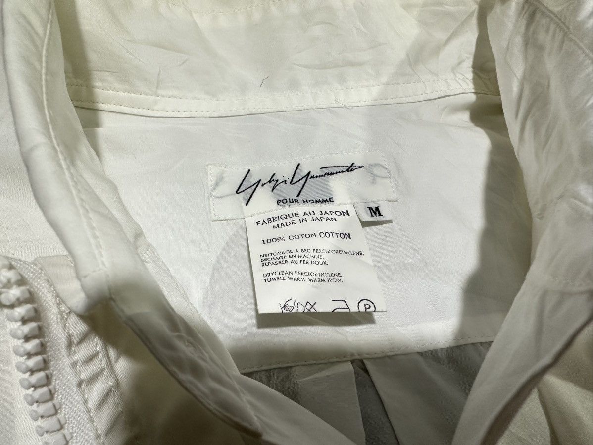 Yohji Yamamoto 🔥Archived Aw95 Yohji Yamamoto Pour Homme Half Zip Shirt Size US M / EU 48-50 / 2 - 5 Thumbnail