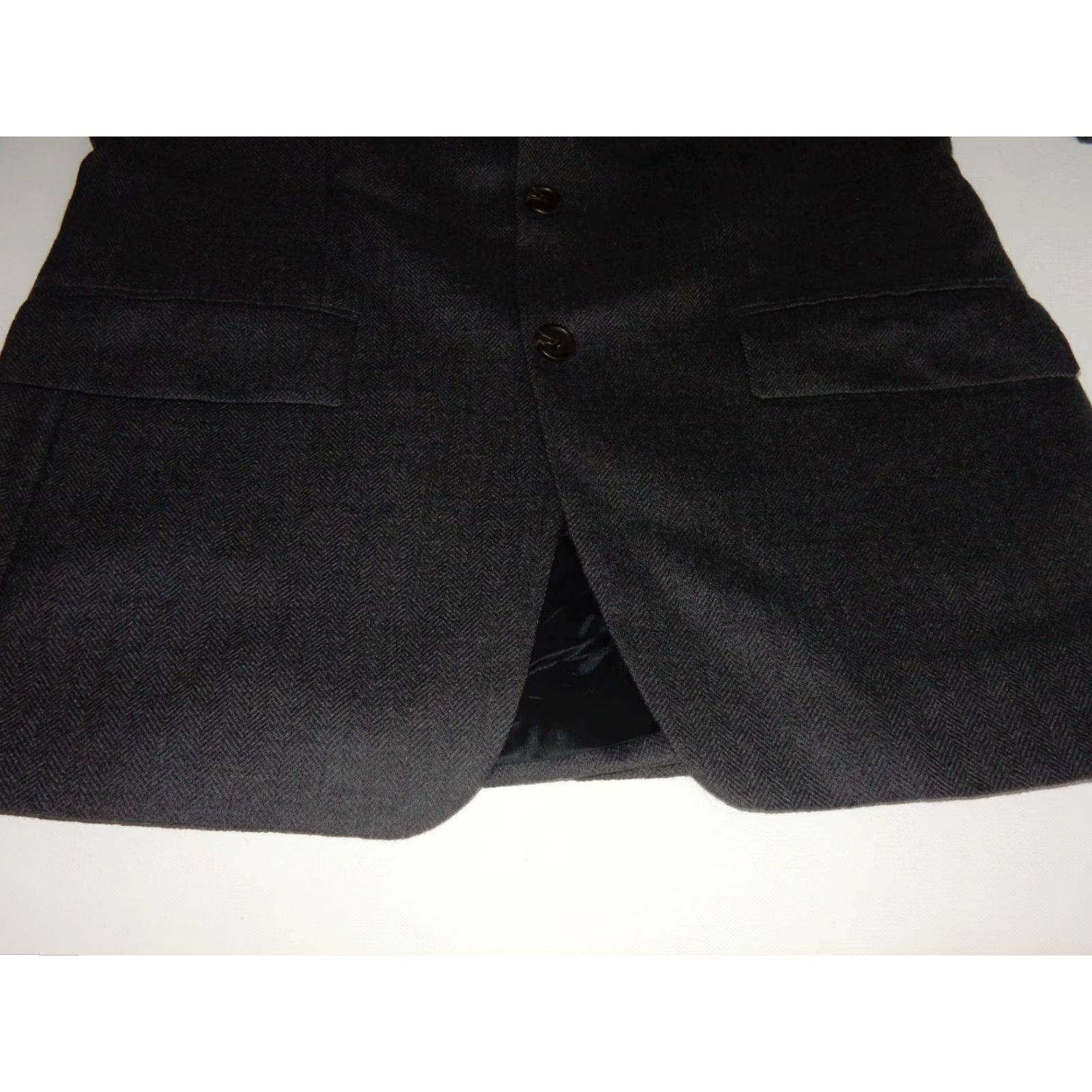 Ralph Lauren RALPH LAUREN VINTAGE Polo University Men's Blazer Jacket Gray Wool Size 42R Size US XL / EU 56 / 4 - 3 Thumbnail