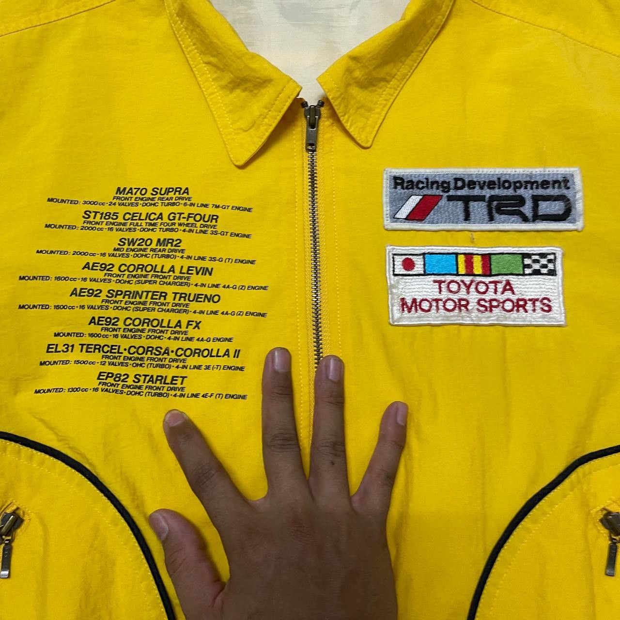Japanese Brand Vintage TRD Toyota Racing Development Motor Sport Jacket Size US M / EU 48-50 / 2 - 7 Thumbnail