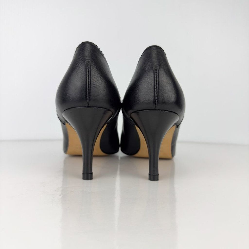 Filippa K FILIPPA K Leather Pointed Toes Black Stilettos Pumps Size 38 Size US 8 / IT 38 - 5 Thumbnail