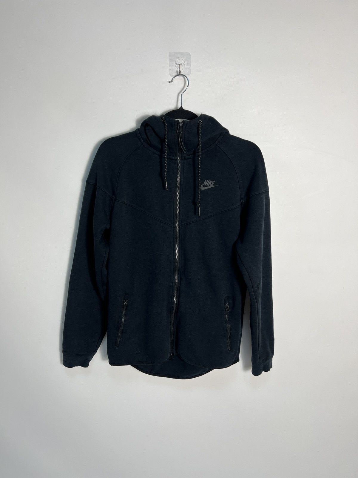 Nike × Vintage Nike Tech Fleece Hoodie Men’s M Black Size US M / EU 48-50 / 2 - 1 Thumbnail