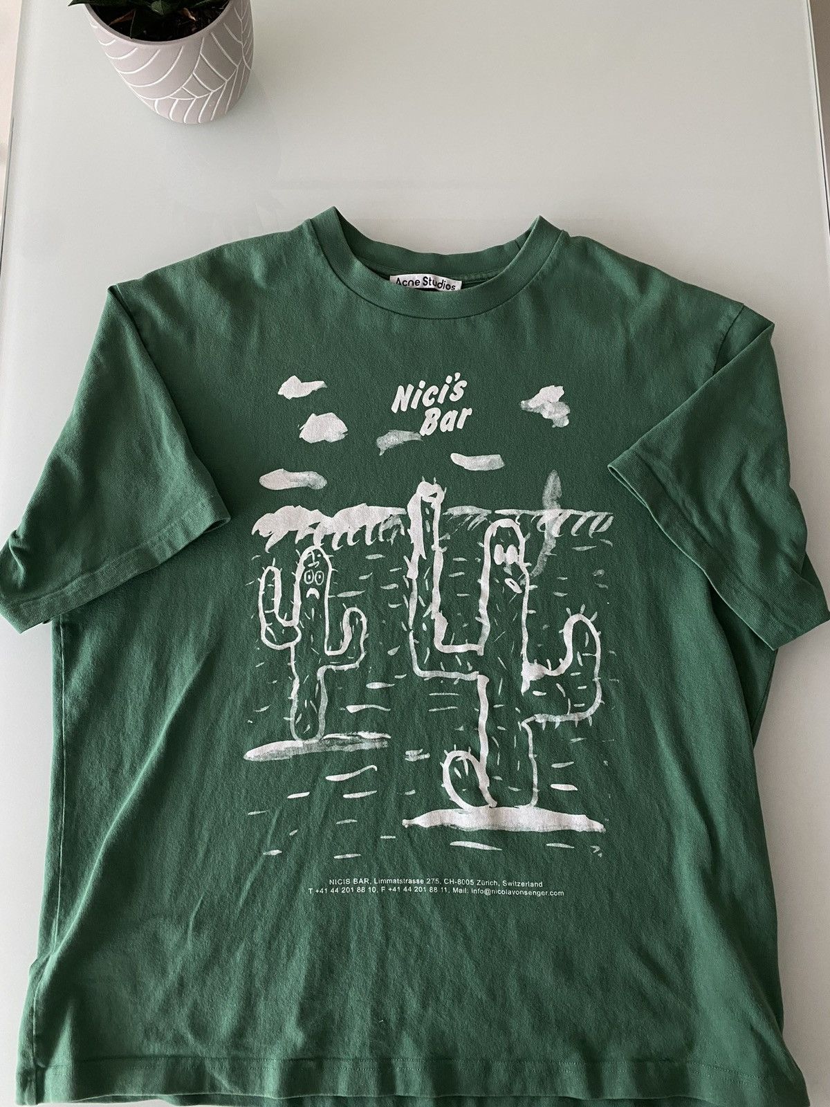 Acne Studios Acne Studios Nici's Bar T Shirt Size US XL / EU 56 / 4 - 6 Thumbnail