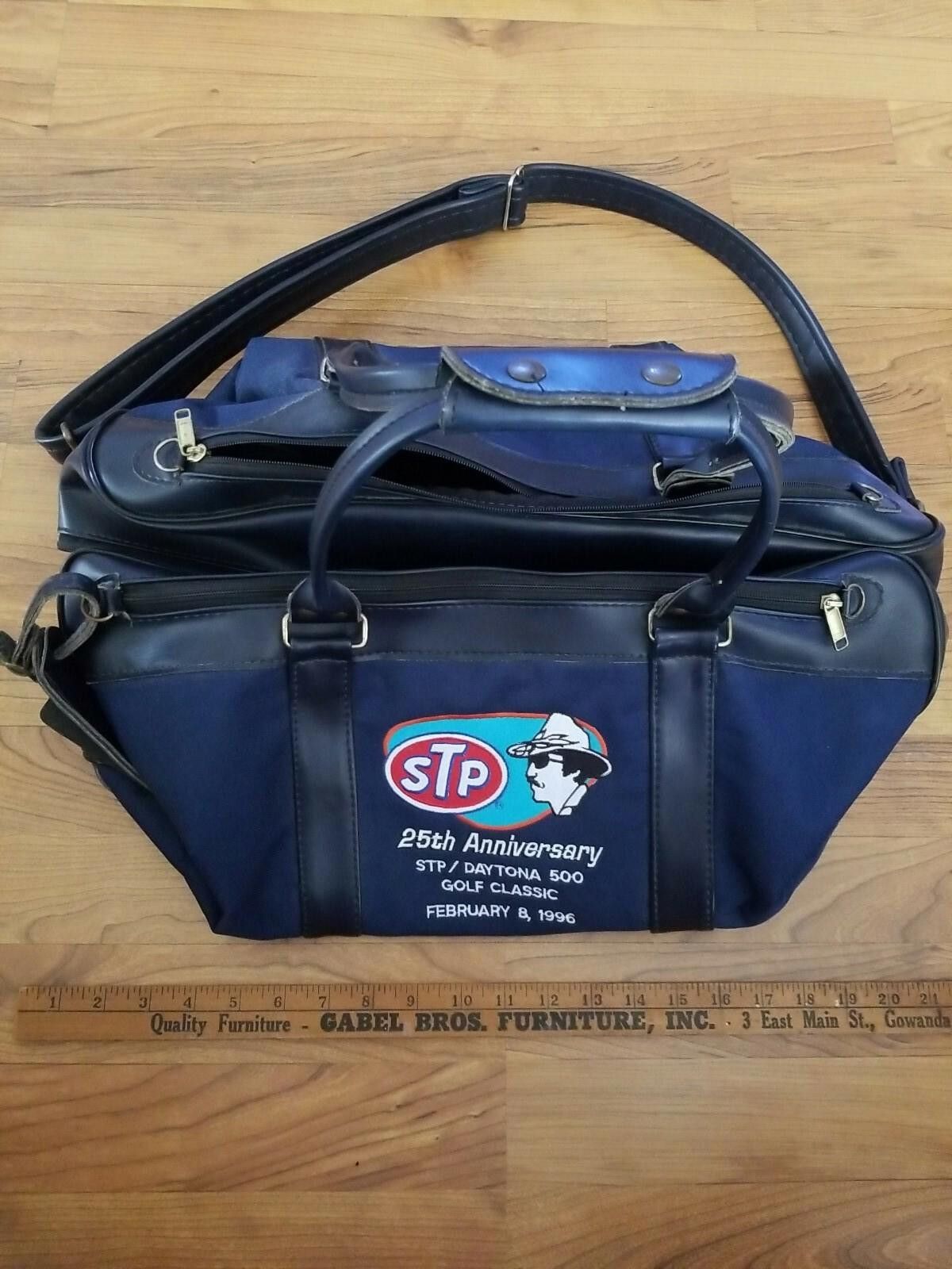 Other Vtg '96 Racing STP Richard Petty 25th Anniv. Daytona 500 Bag Size ONE SIZE - 4 Thumbnail