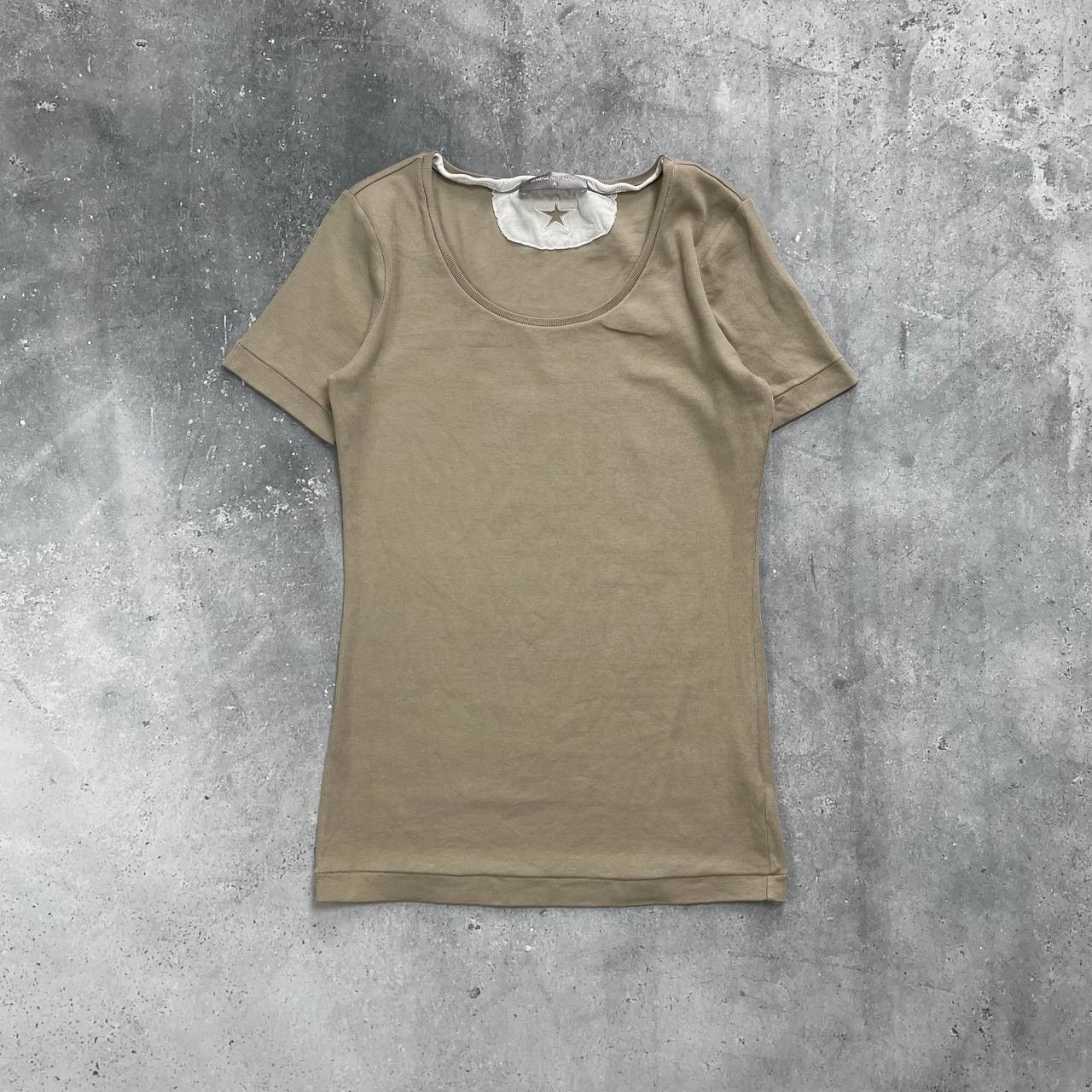 Other Lorena Antoniazzi Scoop Neck T Shirt Women’s Beige Size 44 Size M / US 6-8 / IT 42-44 - 1 Thumbnail