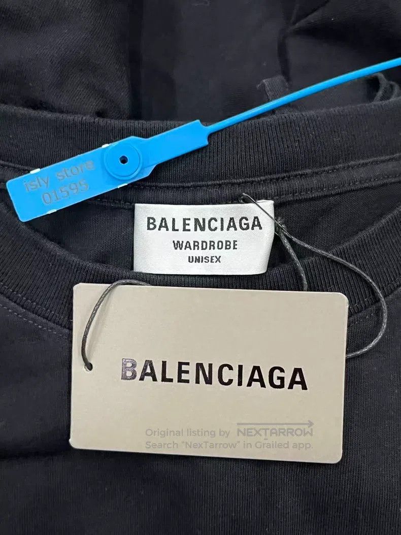 Balenciaga Balenciaga Coca-Cola Embroidered Loose Fit Short Sleeve T- Size US M / EU 48-50 / 2 - 5 Thumbnail