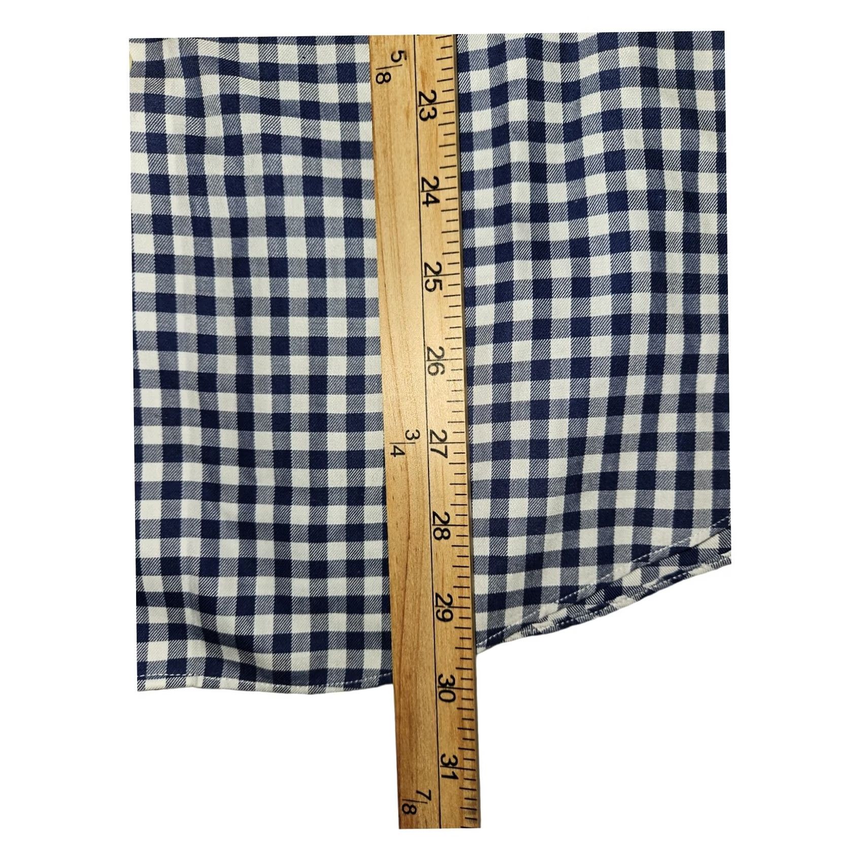 Brooks Brothers VINTAGE Brooks Brothers Button-Up Shirt Long Sleeve Men's 15 1/2 Blue Check Slim Fit 42 in Chest Brown? Size US M / EU 48-50 / 2 - 4 Thumbnail