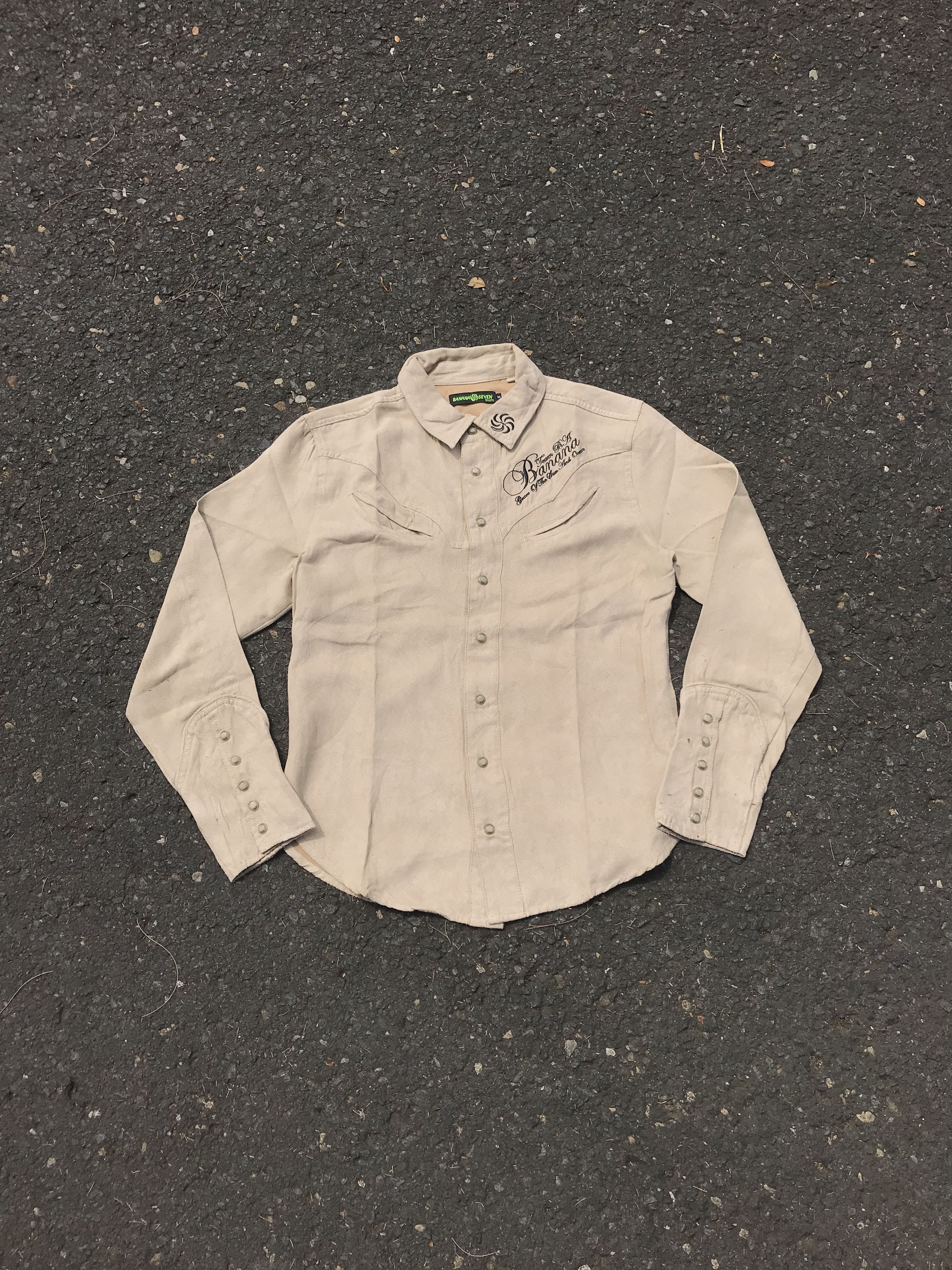 14th Addiction × Hysteric Glamour × Japanese Brand Banana seven suede western shirt Size US S / EU 44-46 / 1 - 1 Thumbnail