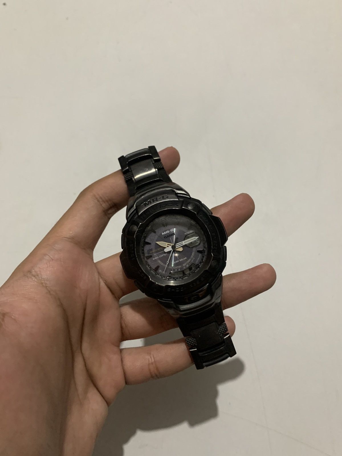 G Shock Watch Casio G-Shock Mrg 3000DJ Tough Solar Like New Original Size 40 - 1 Thumbnail